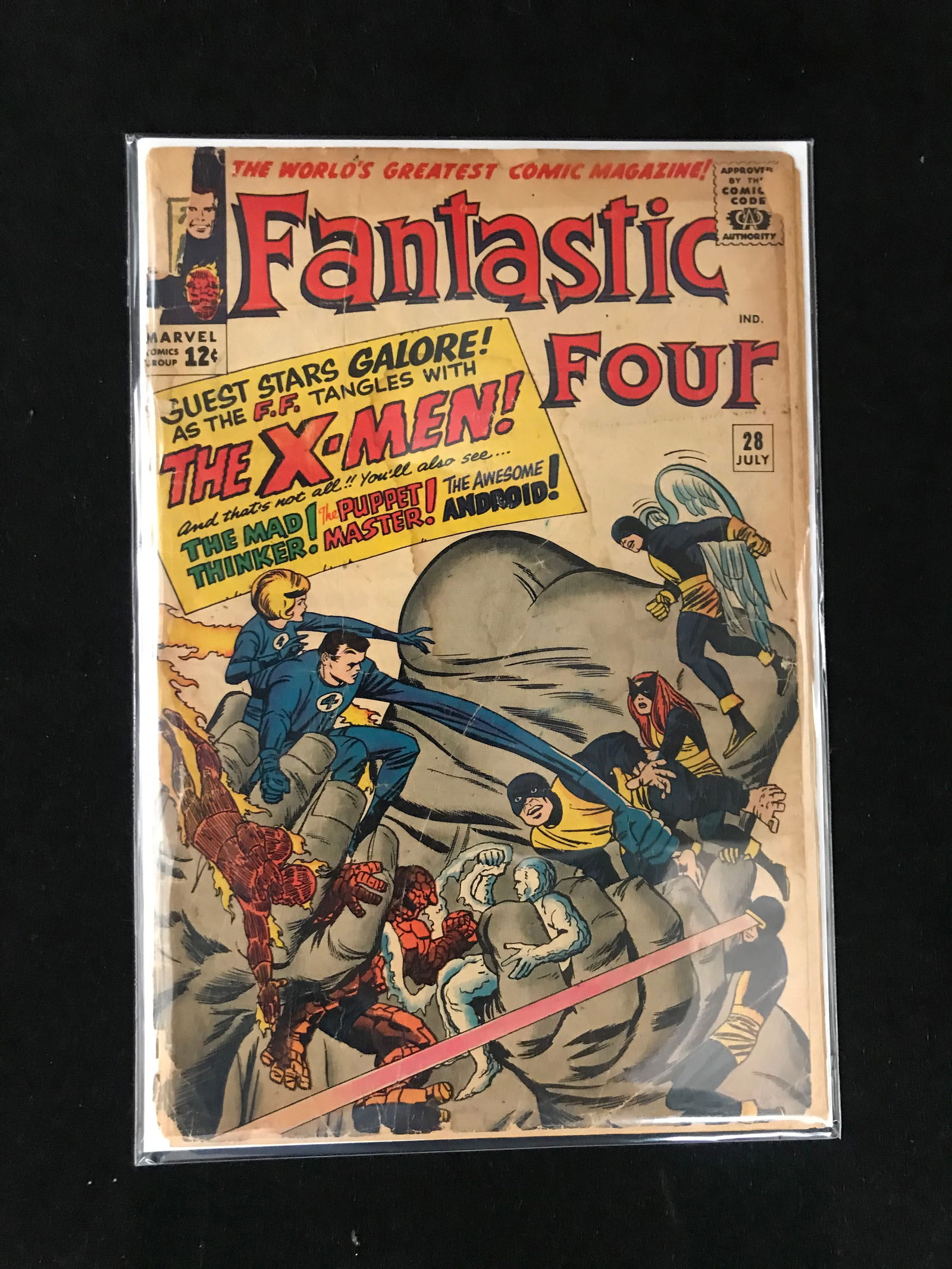 MARVEL COMICS NO.28 FANTASTIC FOUR (1 of 1)