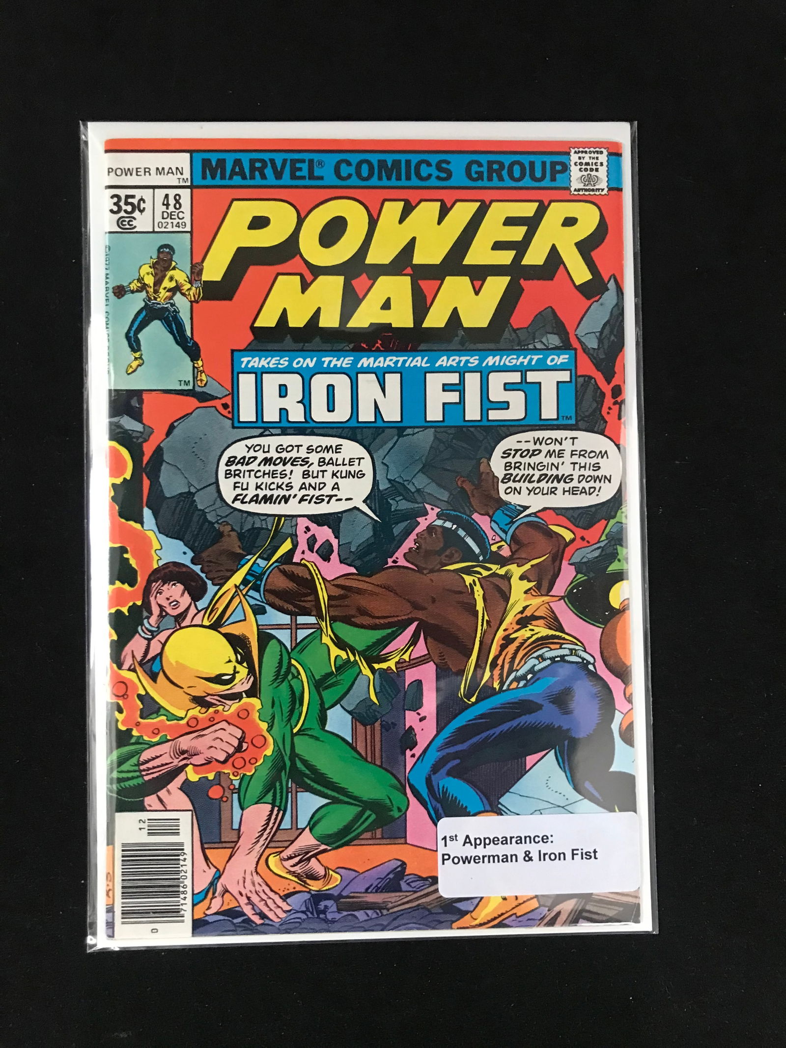 MARVEL COMICS NO.48 POWER MAN (1ST APP POWERMAN AND IRON FIST) (1 of 1)