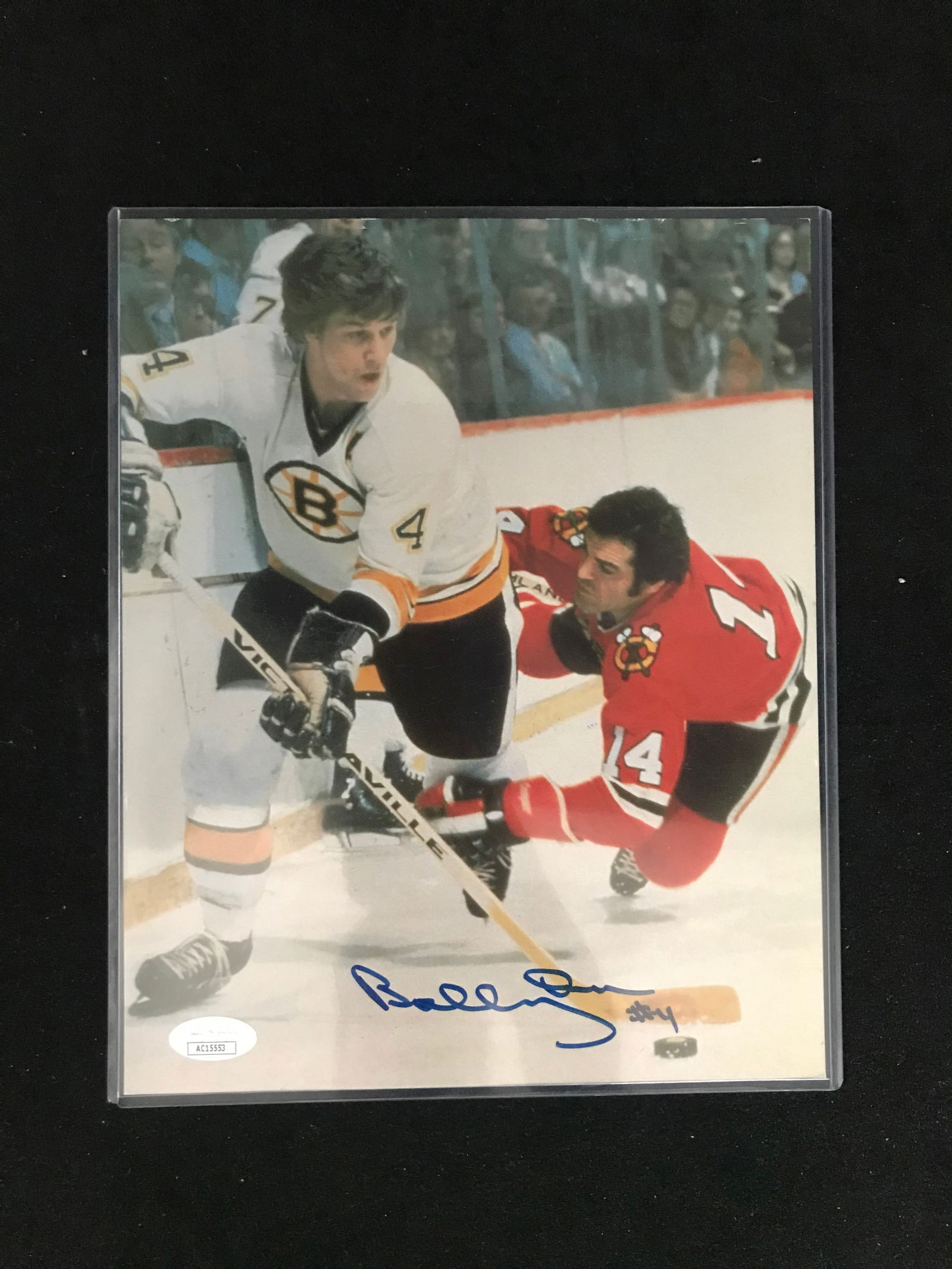 BOBBY ORR SIGNED 8 X 10 (JSA COA) (1 of 2)