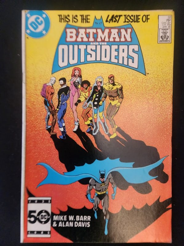 DC COMCIS NO.32 BATMAN AND THE OUTSIDERS: Prices are in Canadian dollars
