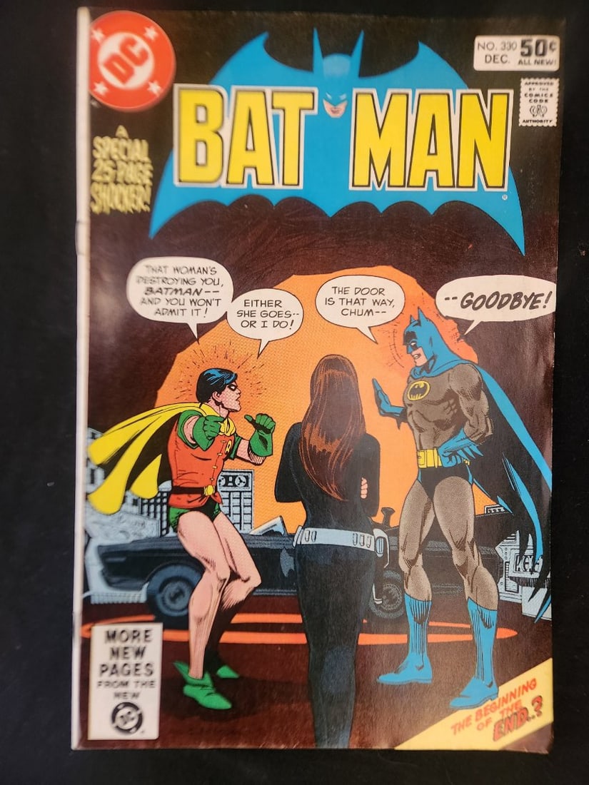 DC COMICS NO.330 BATMAN: Prices are in Canadian dollars