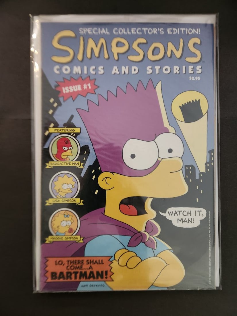 BONGO COMICS NO.1 BARTMEN SPECIAL COLLECTOR'S EDITION (1 of 1)