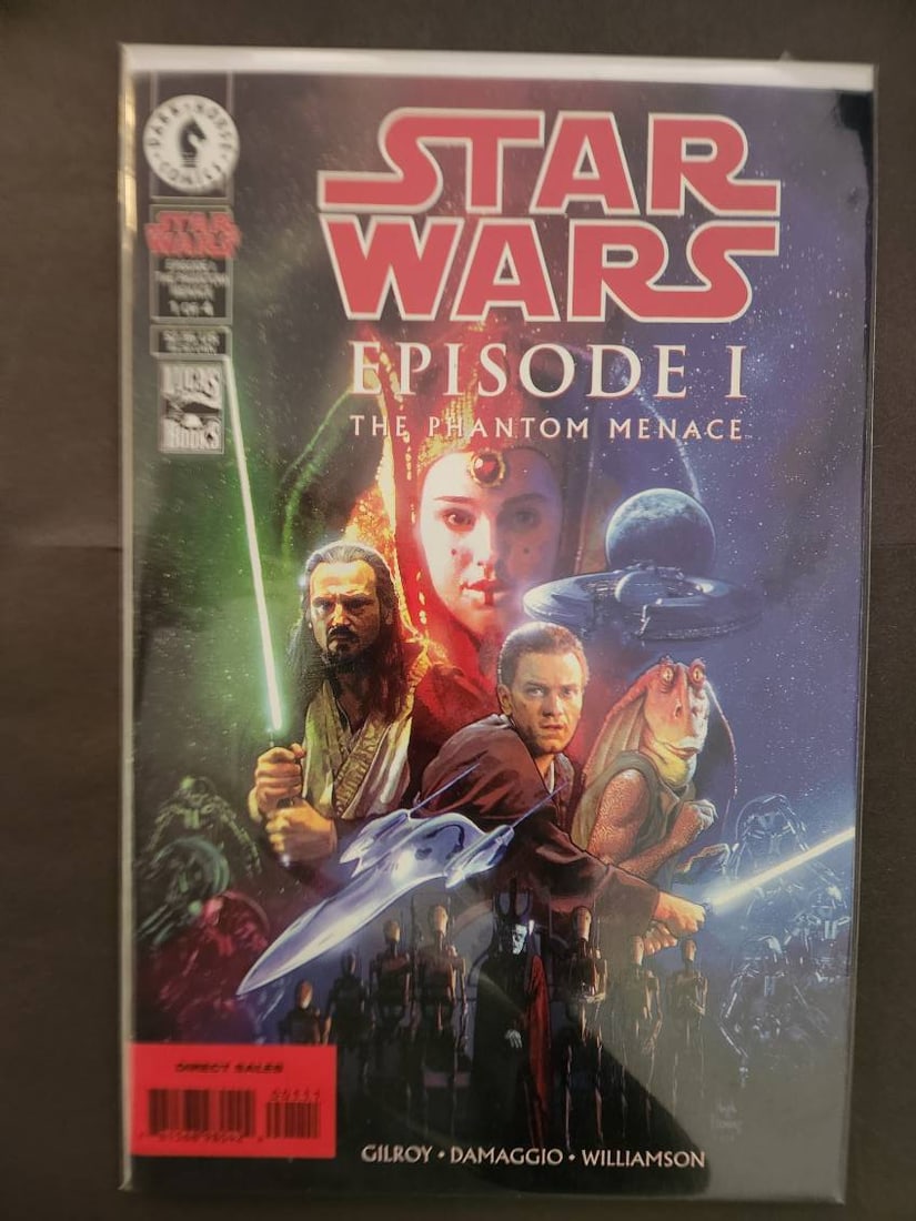 DARK HORSE COMICS NO.1 OF 4 STAR WARS EPISODE 1 THE PHANTOM MENACE (1 of 1)