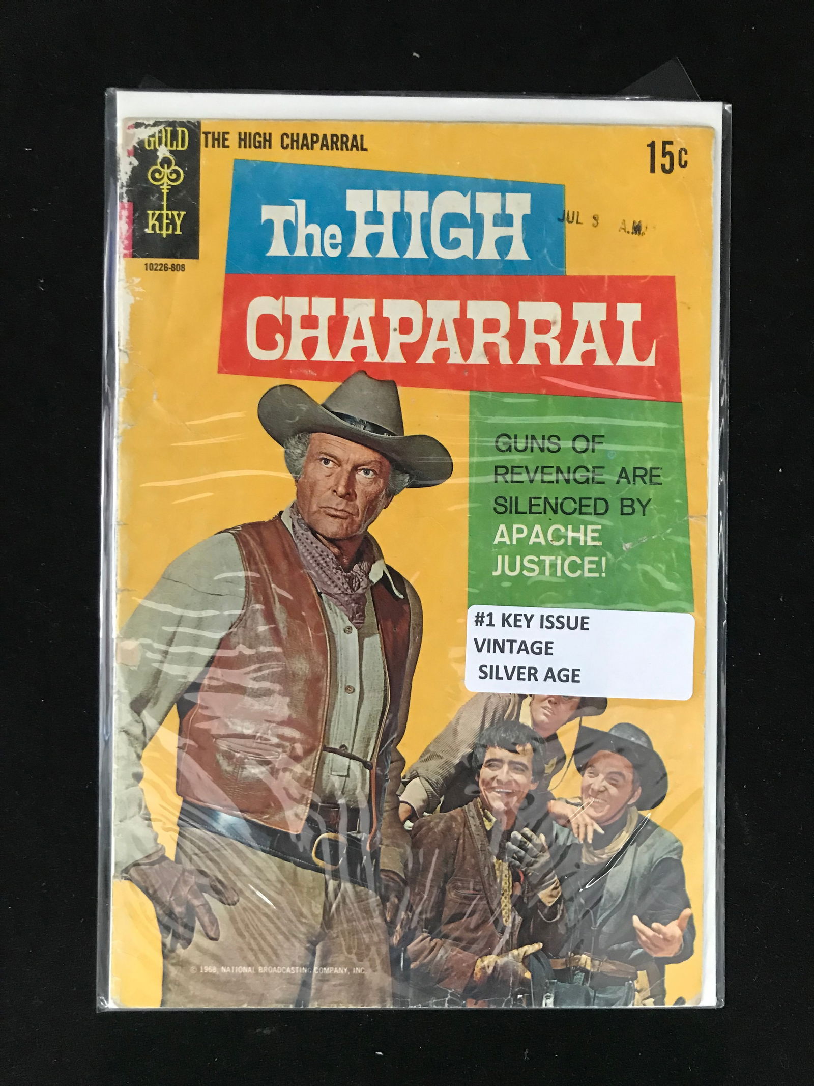 GOLD KEY COMICS NO.1 THE HIGH CHAPARRAL (VINTAGE SILVER AGE) (1 of 1)