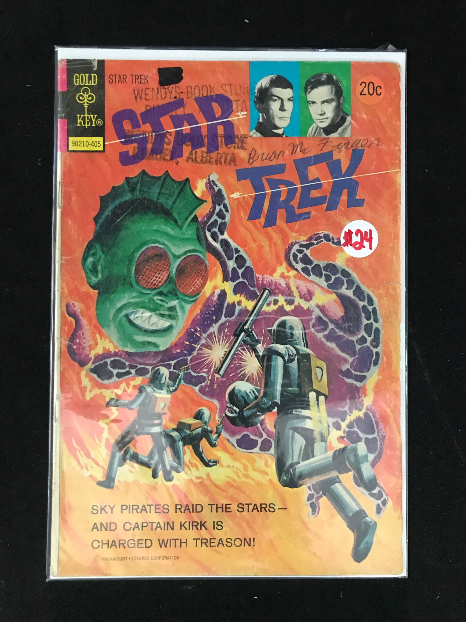 GOLD KEY COMICS NO.24 STAR TREK (1 of 1)