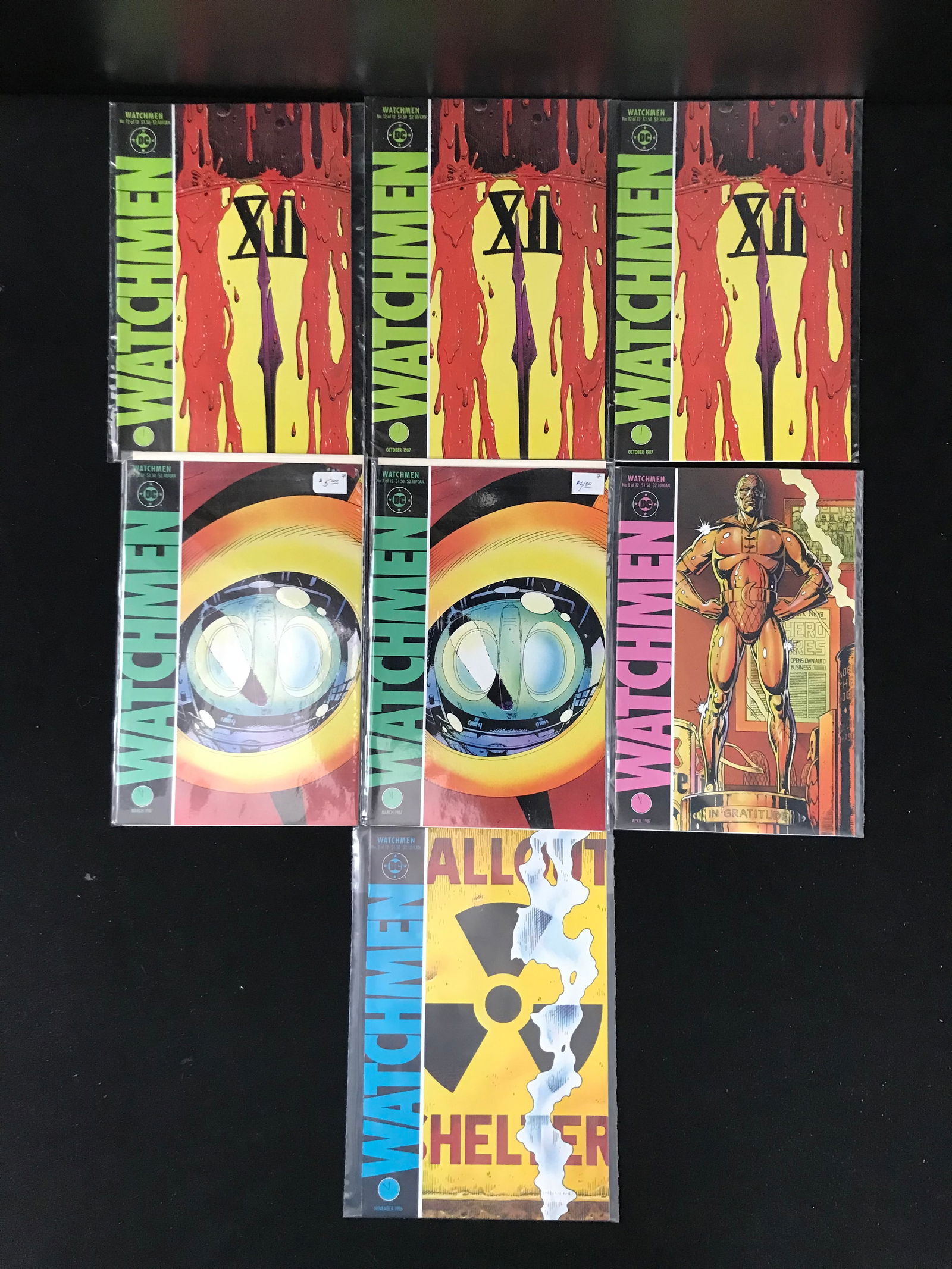 LOT OF THE WATCHMEN COMICS (DC COMICS) (1 of 1)
