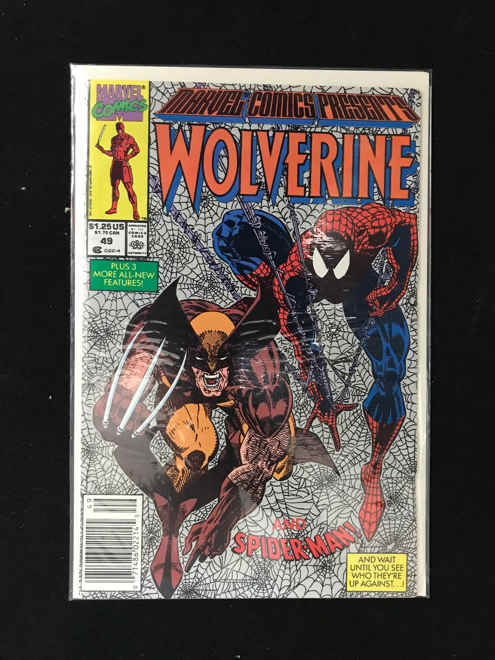 MARVEL COMICS PRESENTS WOLVERINE NO.49: Prices are in Canadian Dollars