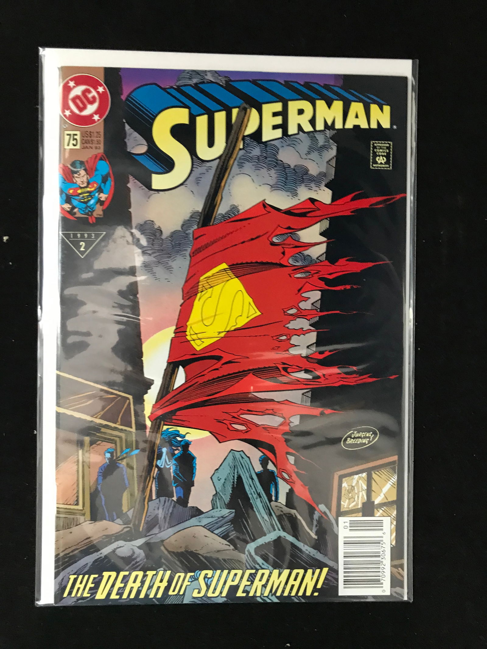 DC COMICS SUPERMANS DEAD NO.75 (1 of 1)