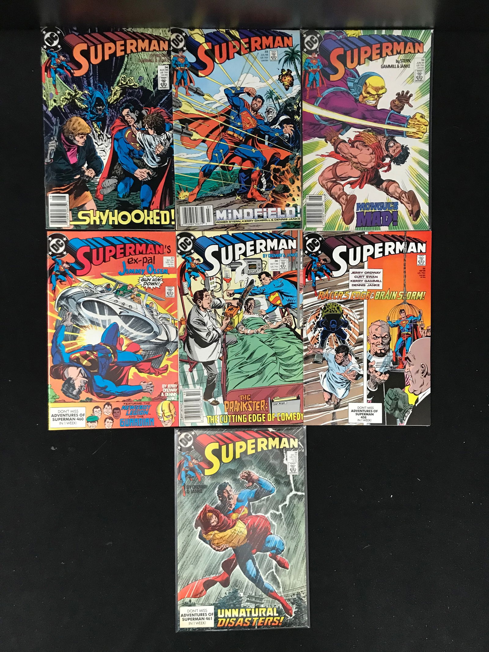 LOT OF SUPERMAN COMICS (DC COMICS): Prices are in Canadian dollars