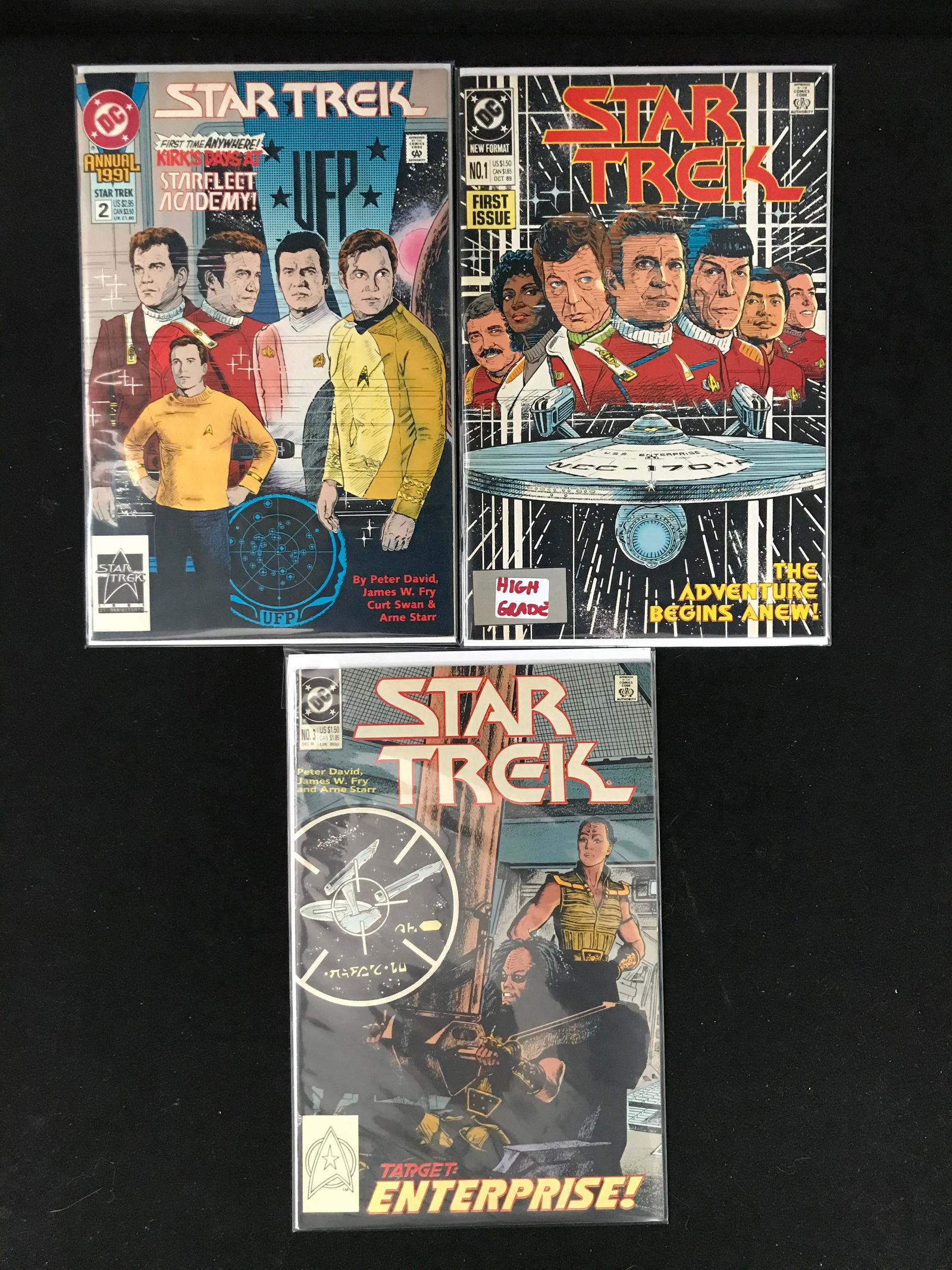 LOT OF STAR TREK COMICS (DC COMICS) (1 of 1)