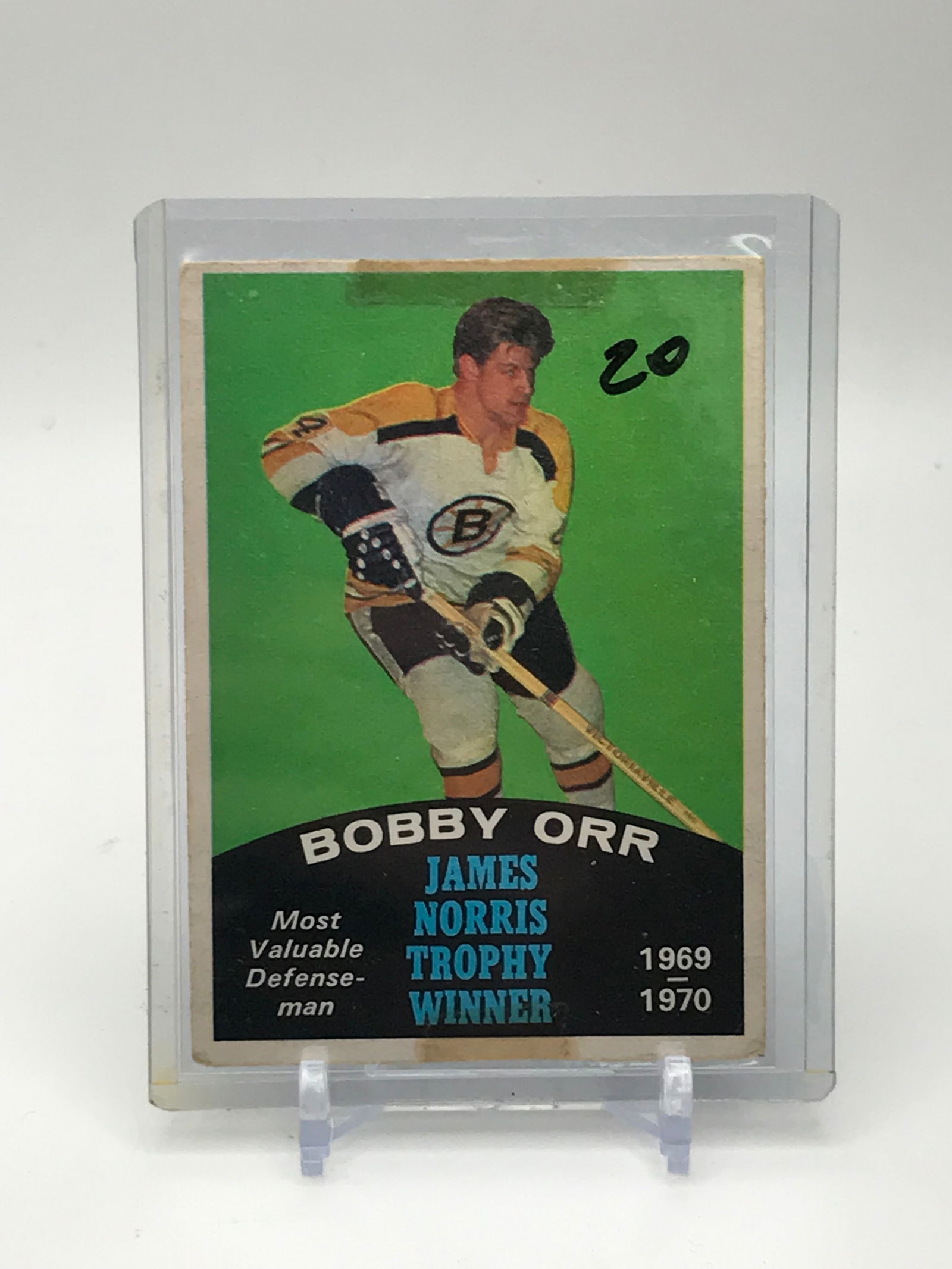 1970 O PEE CHEE BOBBY ORR NORRIS TROPHY WINNER (1 of 2)