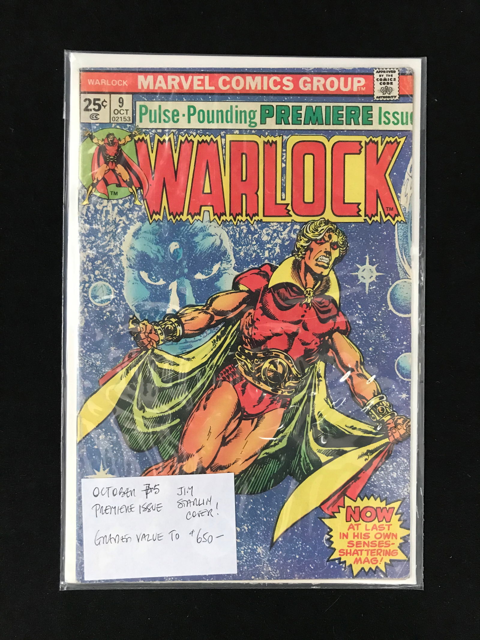 MARVEL COMICS NO.9 WARLCOK (PREMIER ISSUE) (1 of 1)