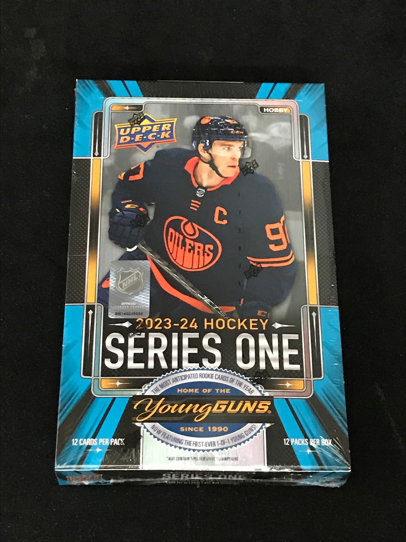 SEALED 2023-24 UPPER DECK SERIES ONE HOBBY BOX (1 of 1)