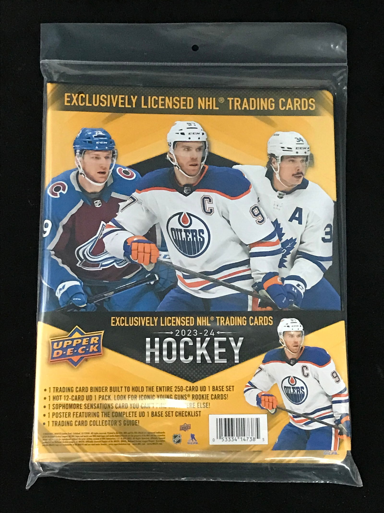 SEALED 2023-24 UPPER DECK TRADING CARDS STARTER PACK (1 of 1)