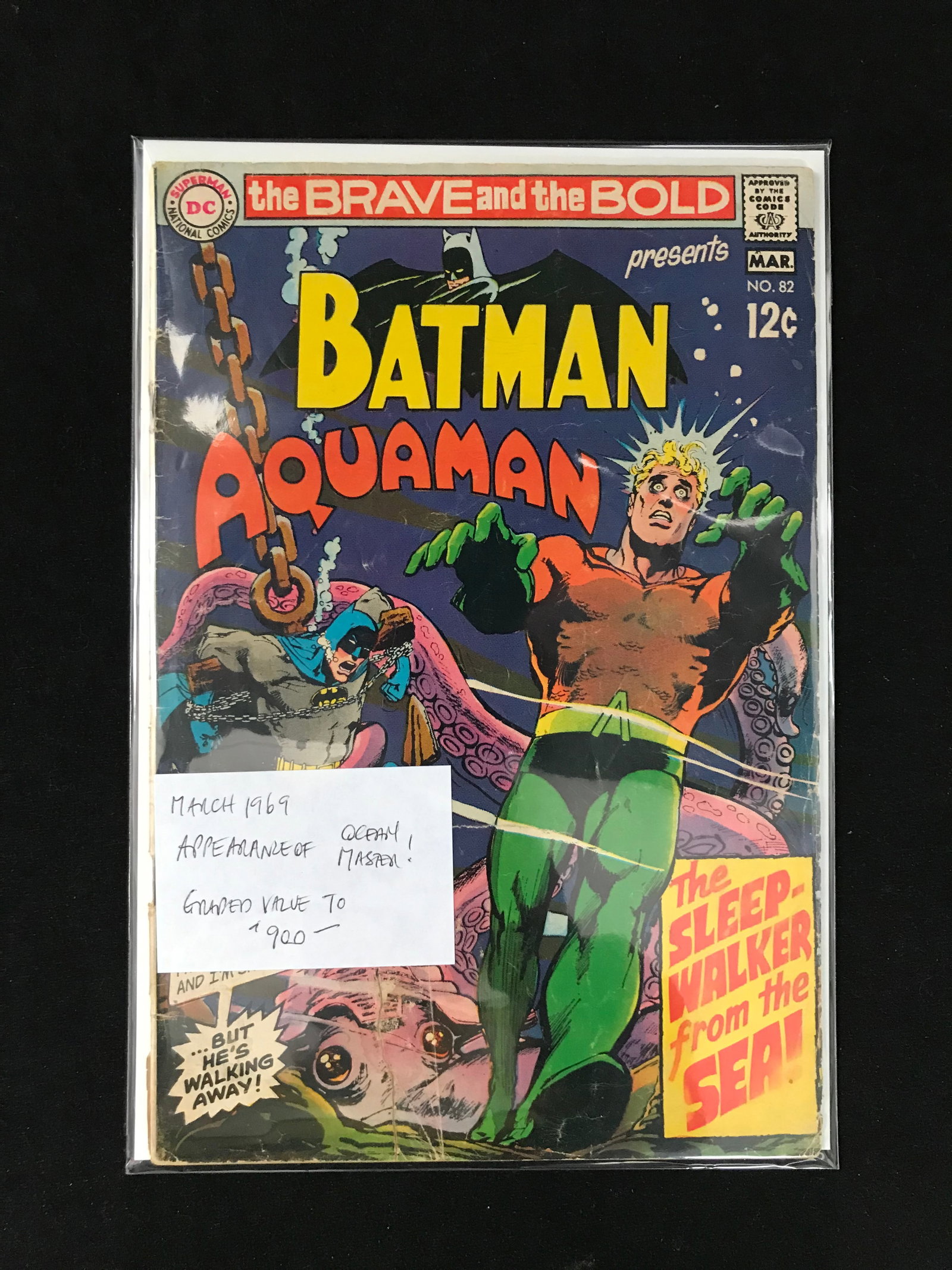 DC COMICS NO.82 BATMAN AND AQUAMAN (OCEAN MASTER APP): Prices are in Canadian dollars