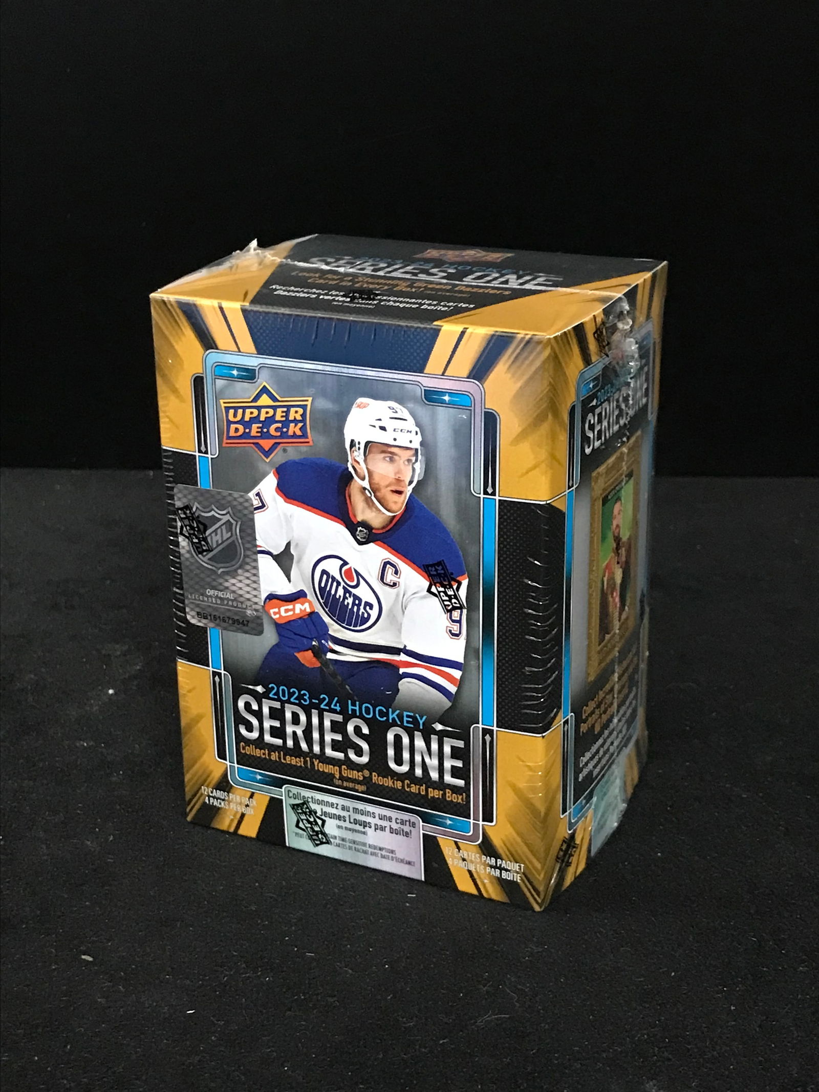 SEALED 2023/24 UPPER DECK SERIES ONE BLASTER BOX (1 of 1)