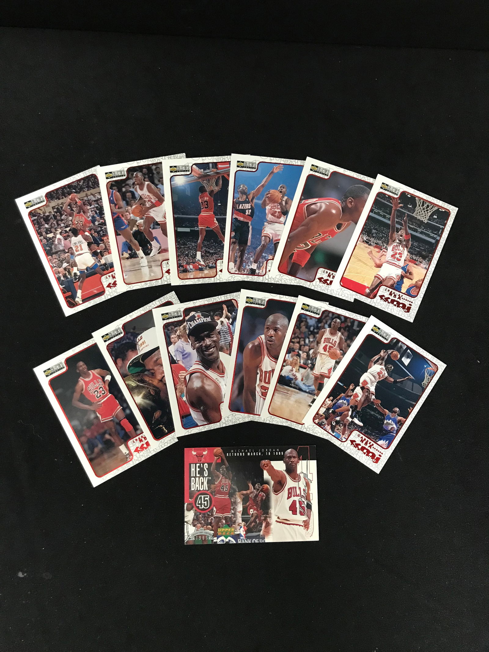 MICHAEL JORDAN UPPER DECK BASKETBALL INSERT SET (1 of 1)