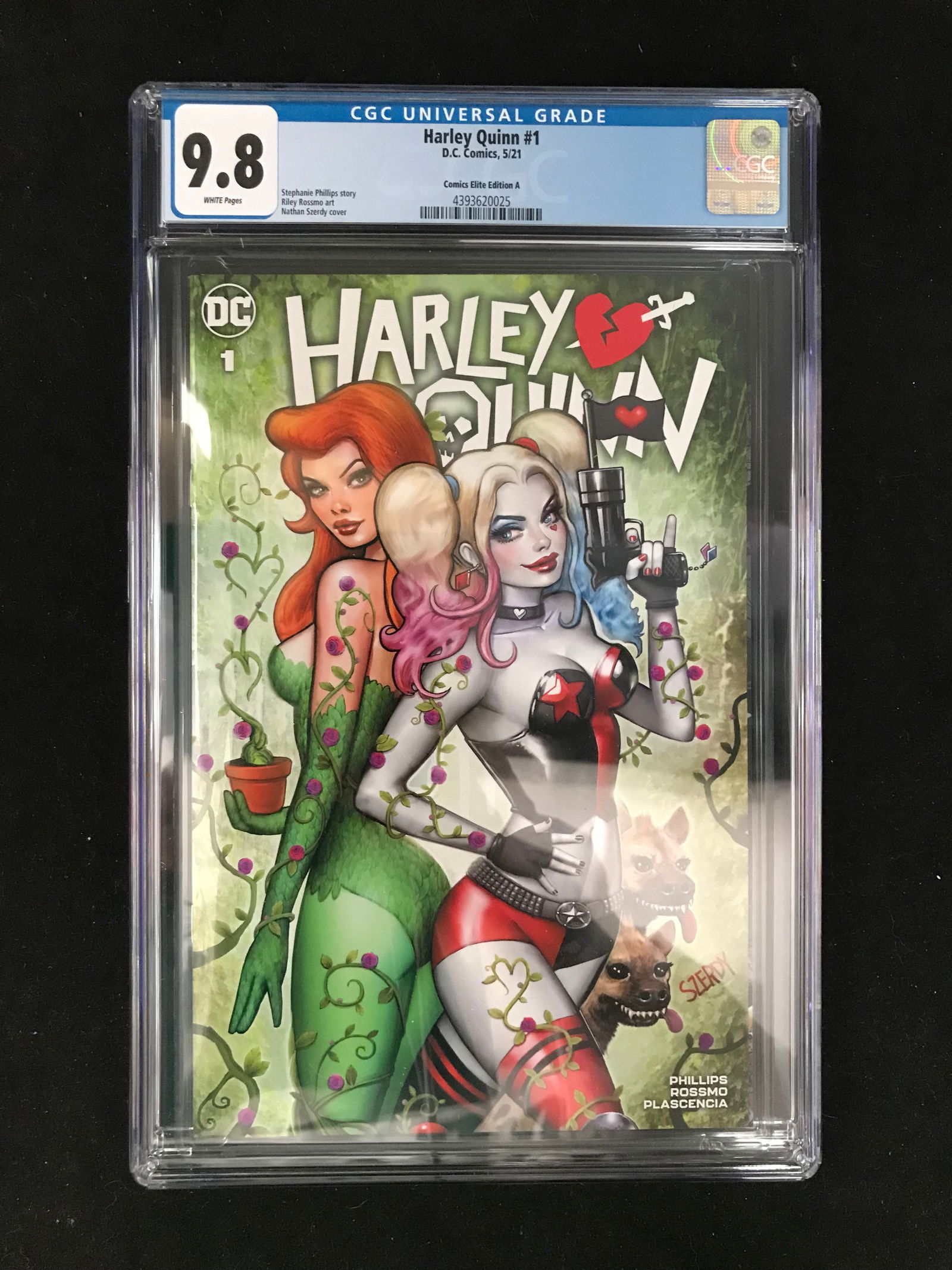 DC COMICS NO.1 HARLEY QUINN CGC GRADED 9.8 (1 of 1)