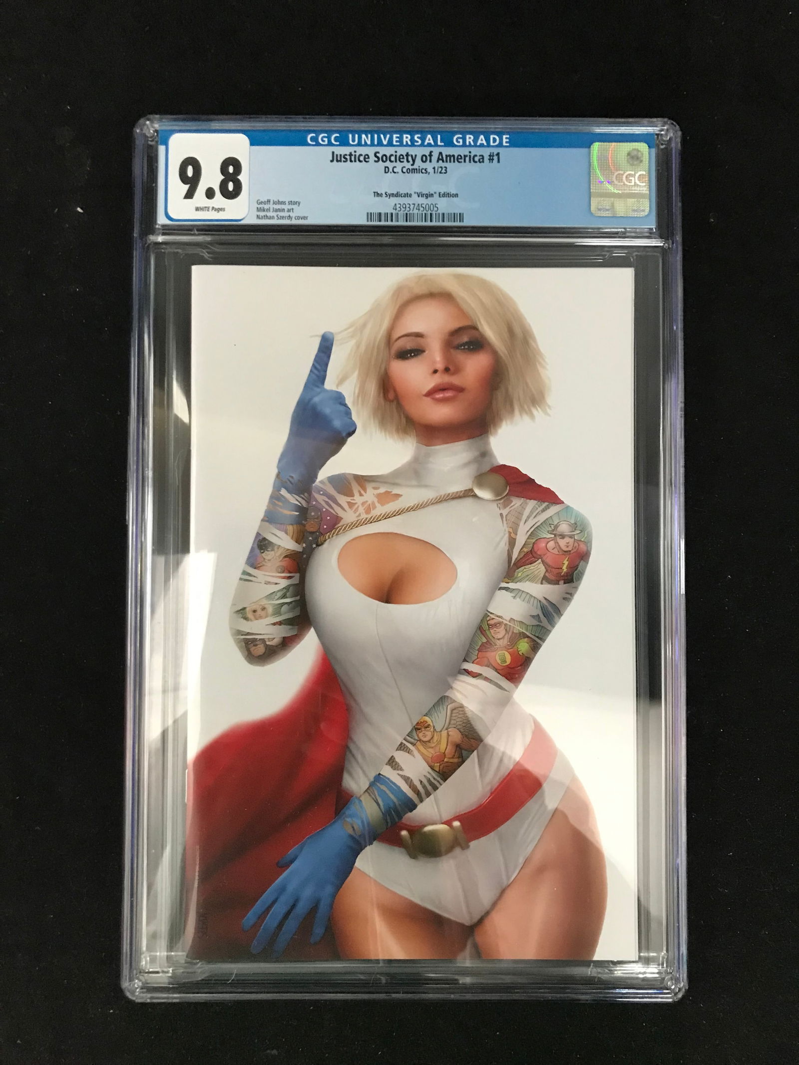 DC COMICS NO.1 JUSTICE SOCIETY OF AMERICA CGC GRADED 9.8 (1 of 1)