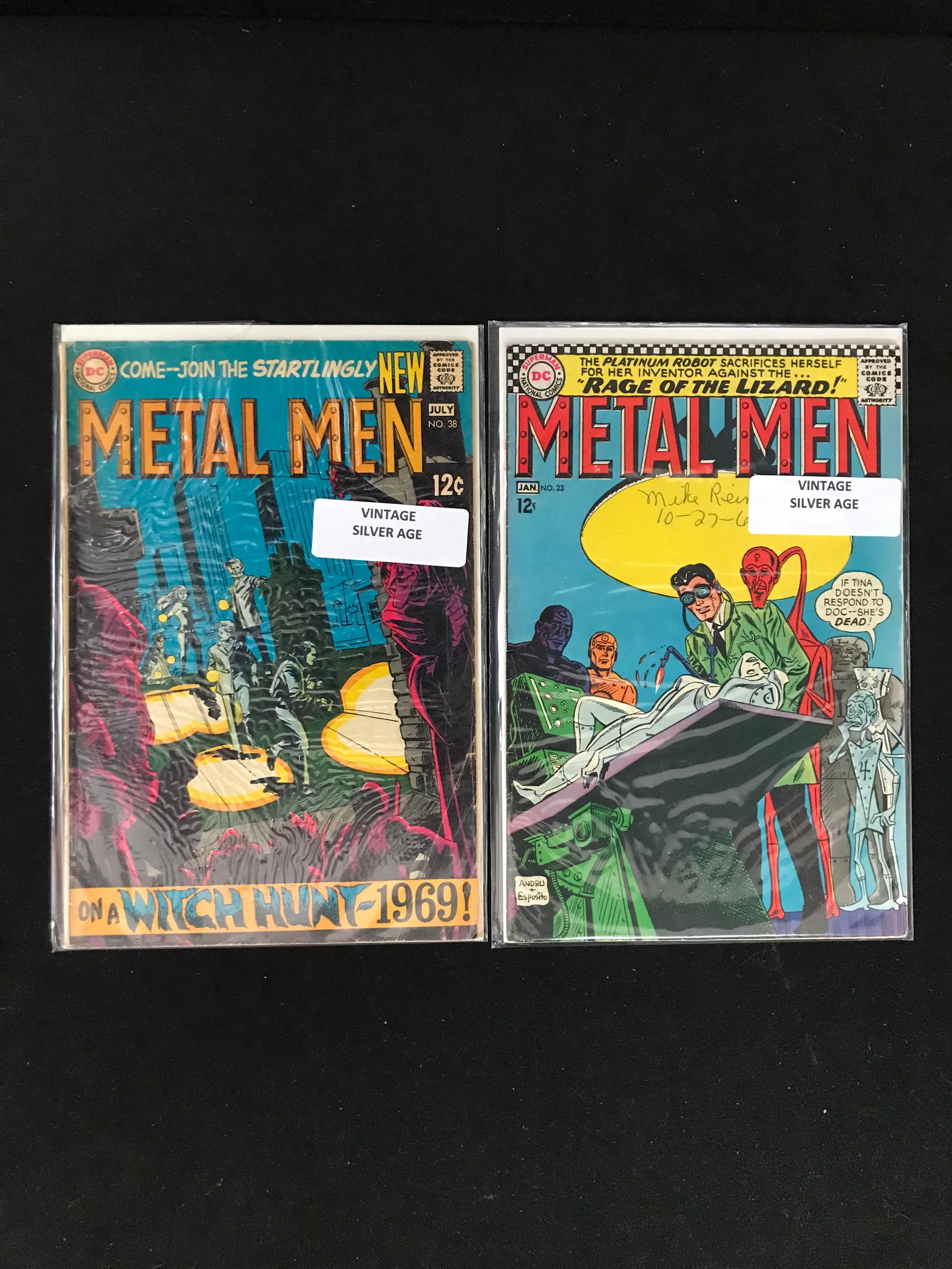 LOT OF 2 METAL MEN COMICS (DC COMICS) (1 of 1)