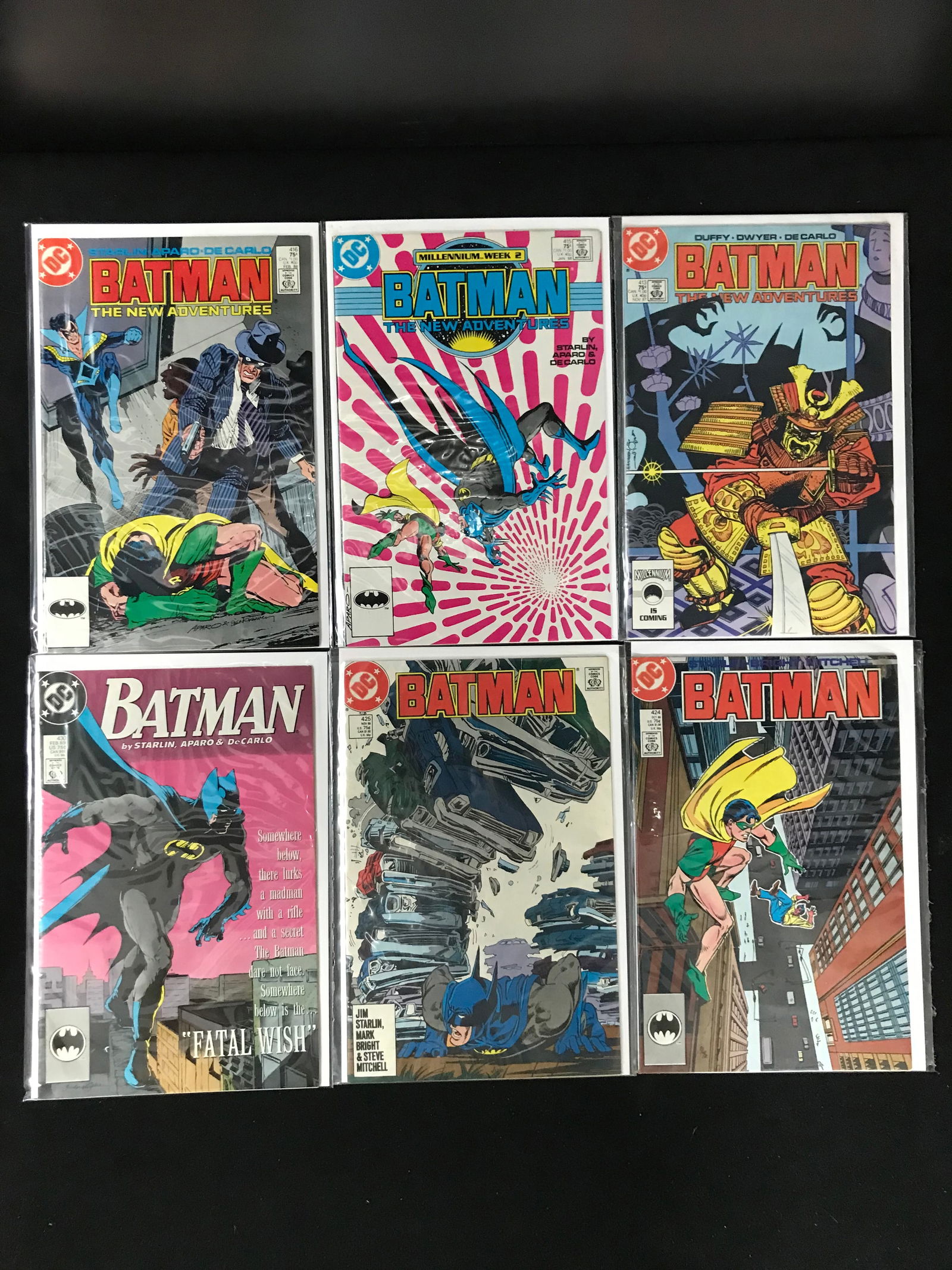 LOT OF 6 BATMAN COMICS (DC COMICS) (1 of 1)