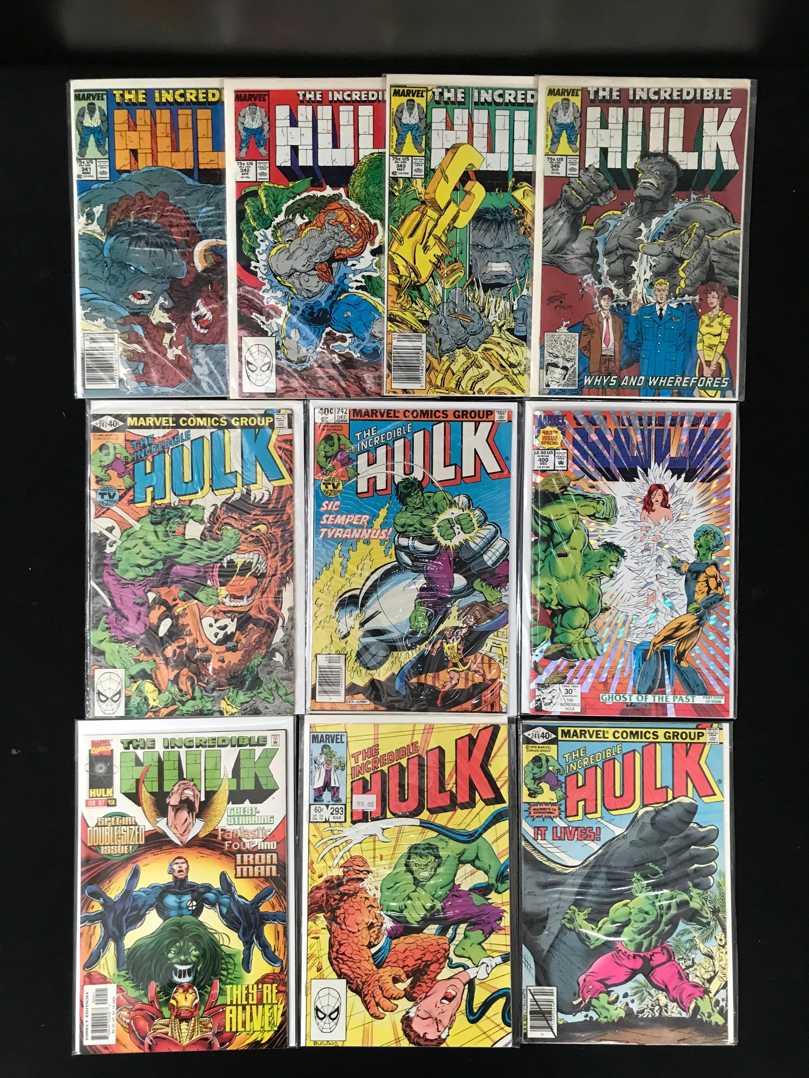 LOT OF 10 HULK COMICS (MARVEL COMICS) (1 of 1)