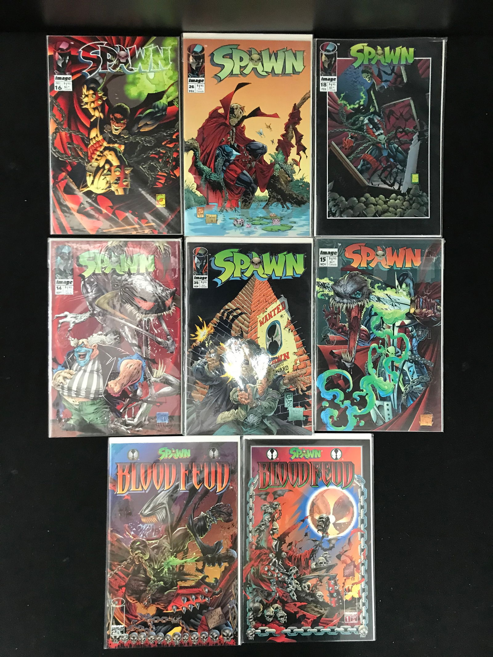 LOT OF 8 SPAWN COMICS (IMAGE COMICS) (1 of 1)