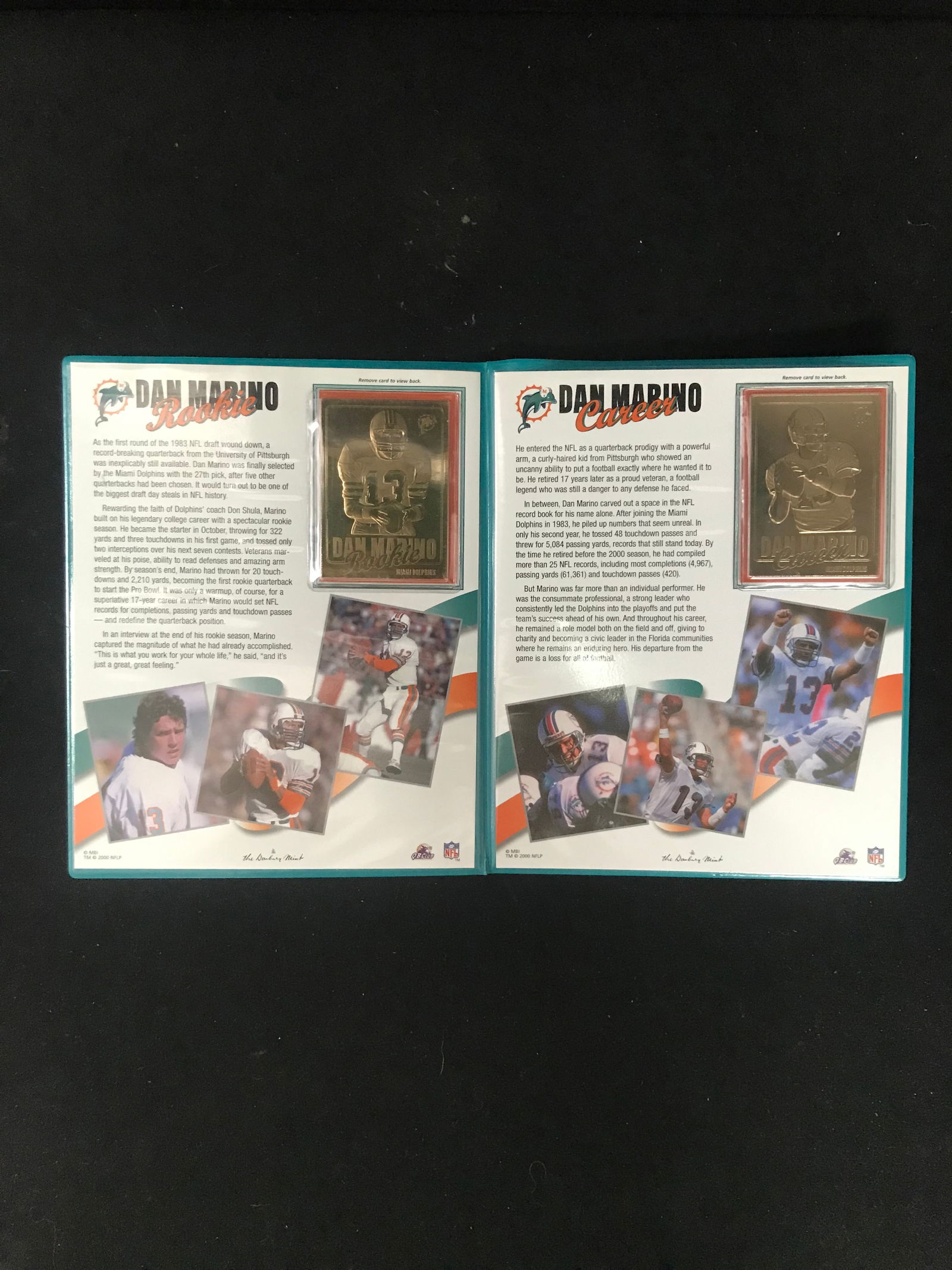 LTD EDITION DAN MARINO 24KT GOLD CARD SET (1 of 3)