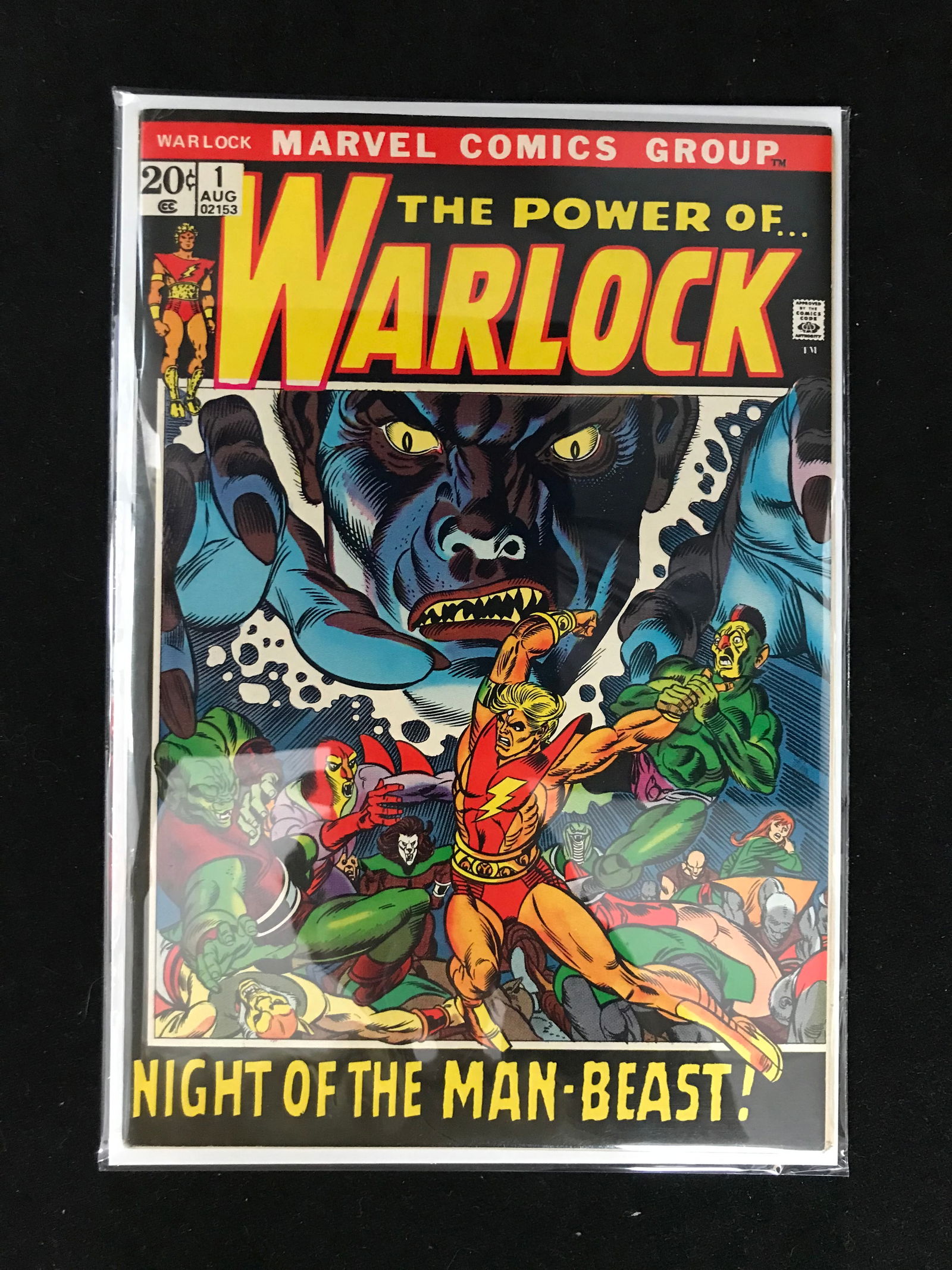 MARVEL COMICS NO.1 WARLOCK (1 of 1)
