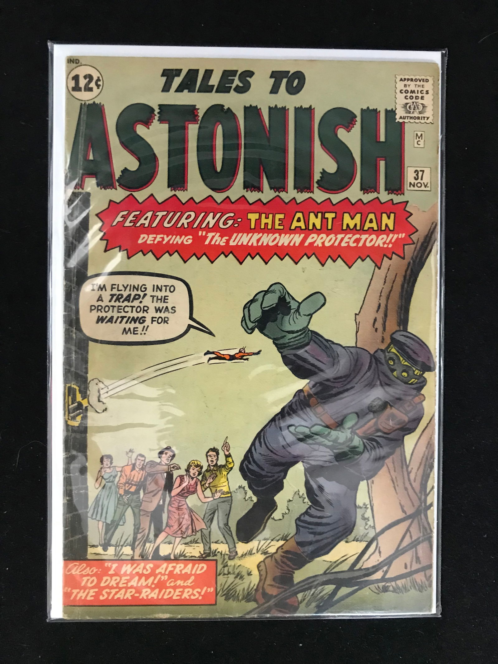 MARVEL COMICS NO.37 TALES TO ASTONISH FEAT ANT MAN (1 of 1)
