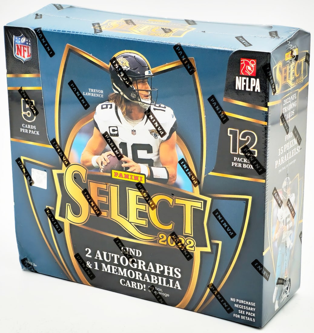 SEALED PANINI 2022 SELECT FOOTBALL HOBBY BOX (1 of 1)