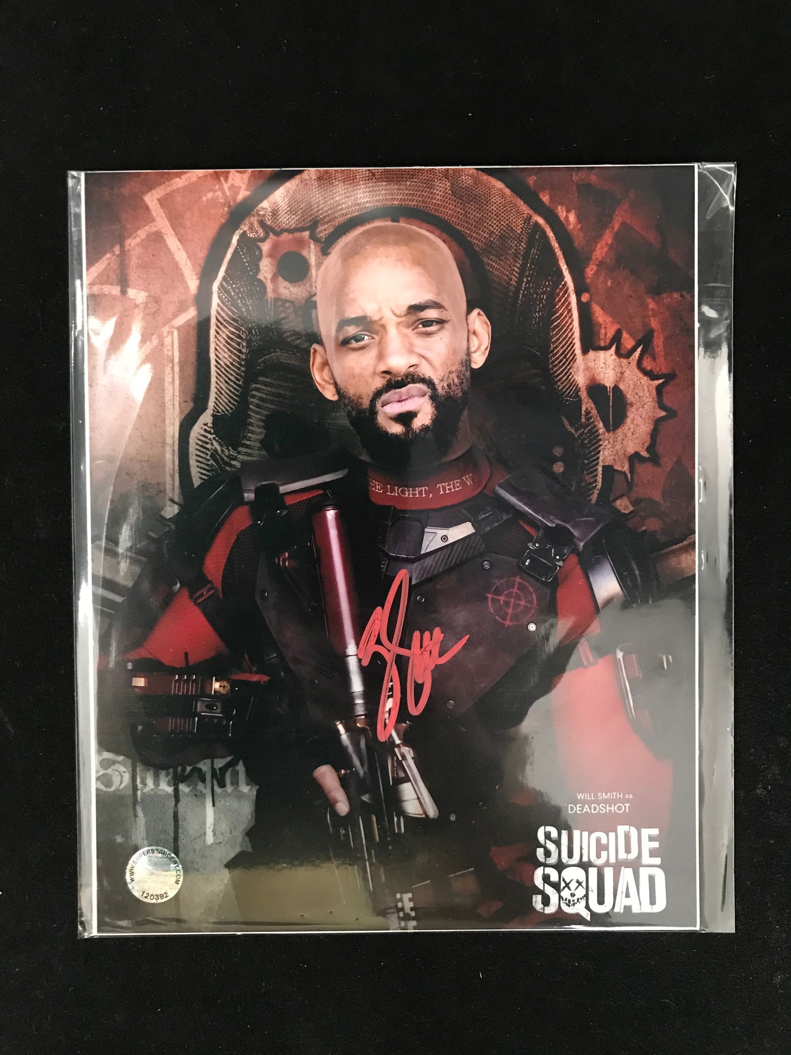 WILL SMITH SIGNED "SUICIDE SQUAD" 8X10 PHOTO SUPERSTAR COA (1 of 2)