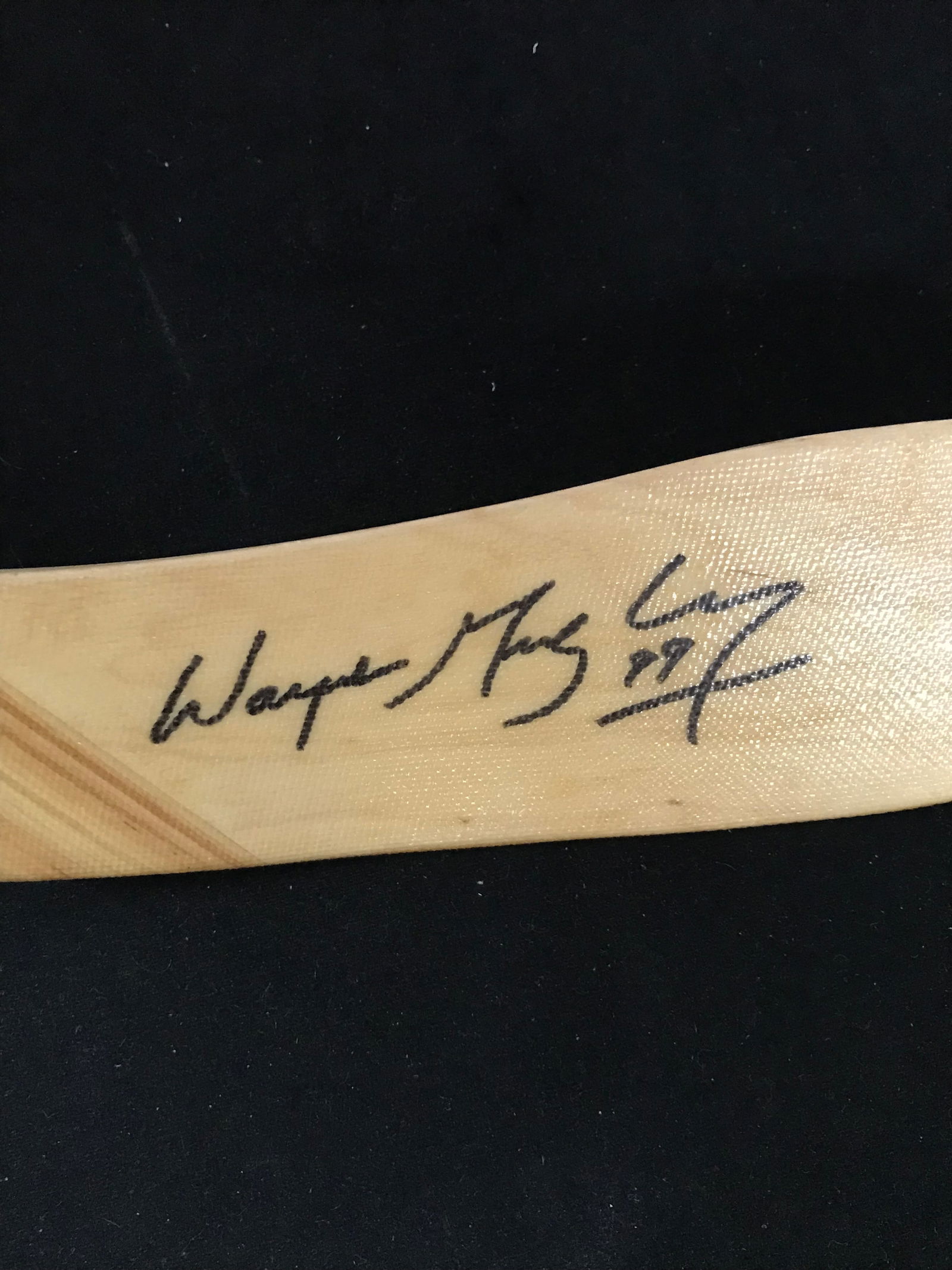WAYNE GRETZKY SIGNED STICK AL COLLECTIONS COA (1 of 3)