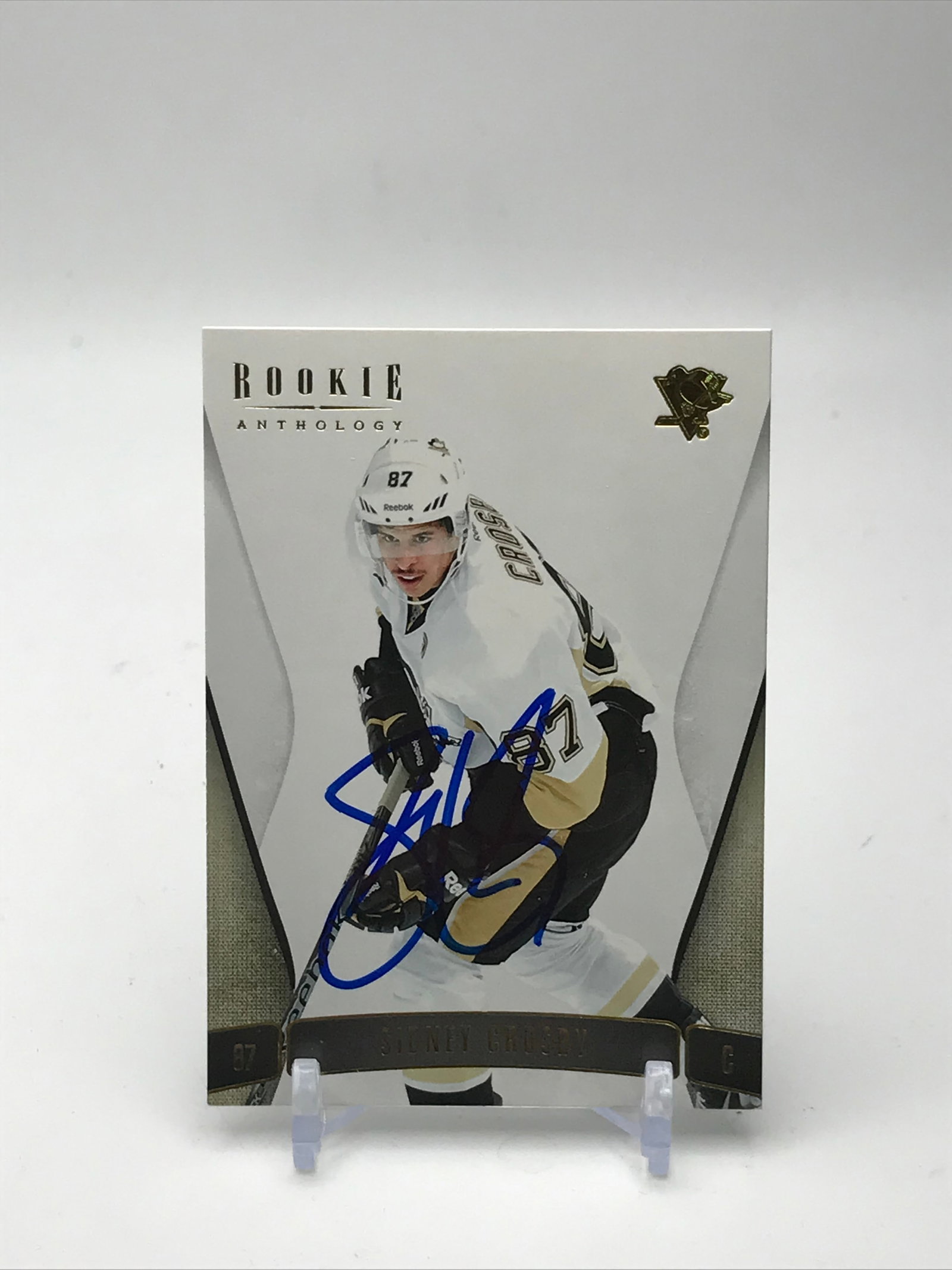 2012 PANINI ROOKIE ANTHOLOGY NO.48 SIDNEY CROSBY AUTO: Prices are in Canadian dollars