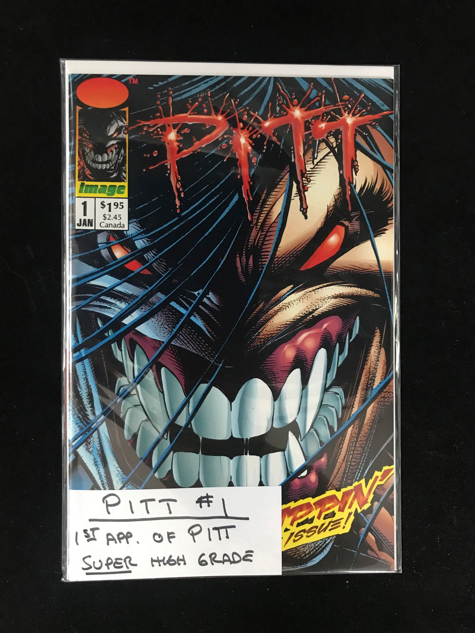 IMAGE COMICS NO.1 PITT (1ST APP OF PITT) (1 of 1)
