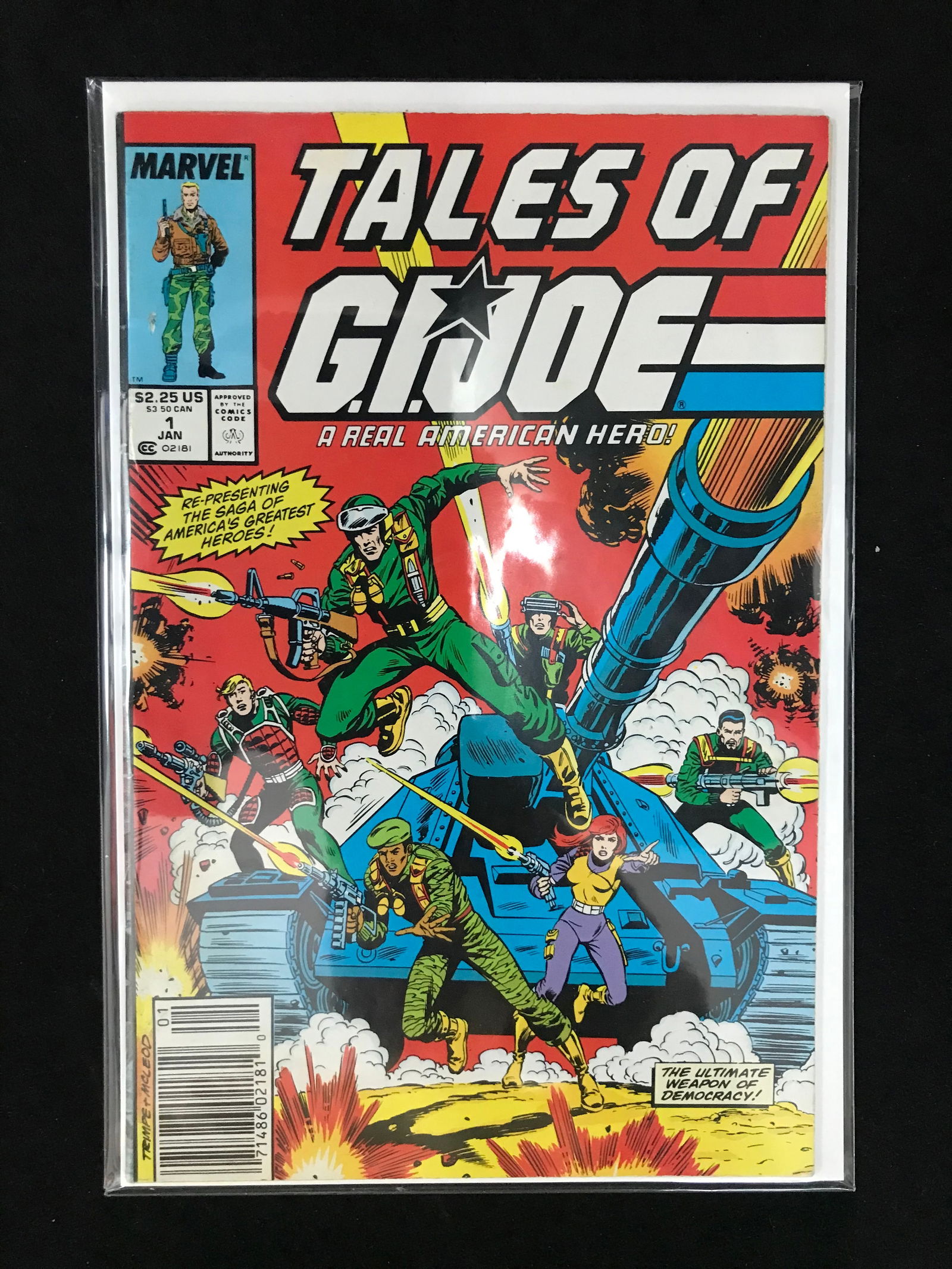 MARVEL COMICS NO.1 TALES OF G.I. JOE (1 of 1)