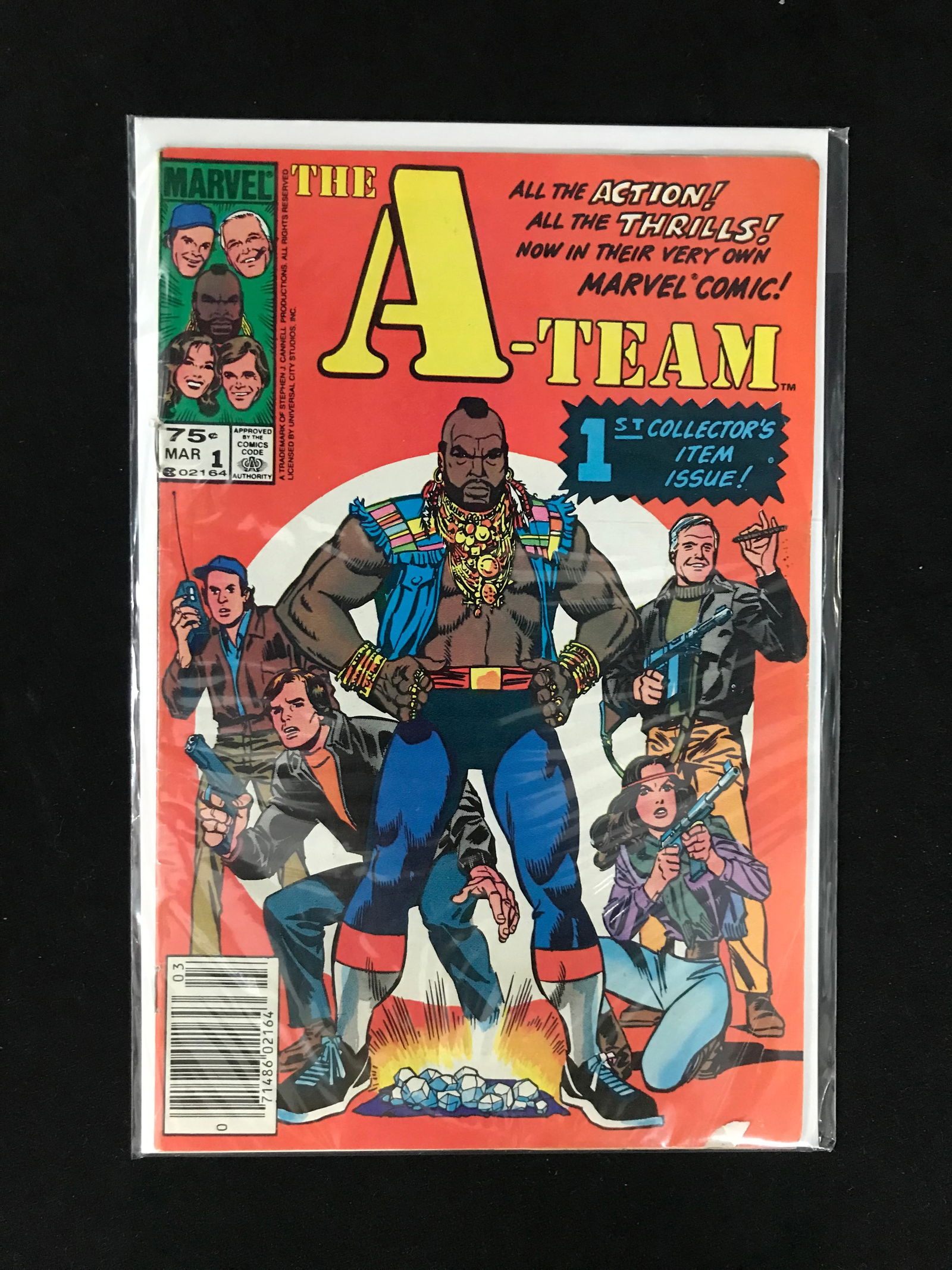 MARVEL COMICS NO.1 THE A-TEAM (1 of 1)