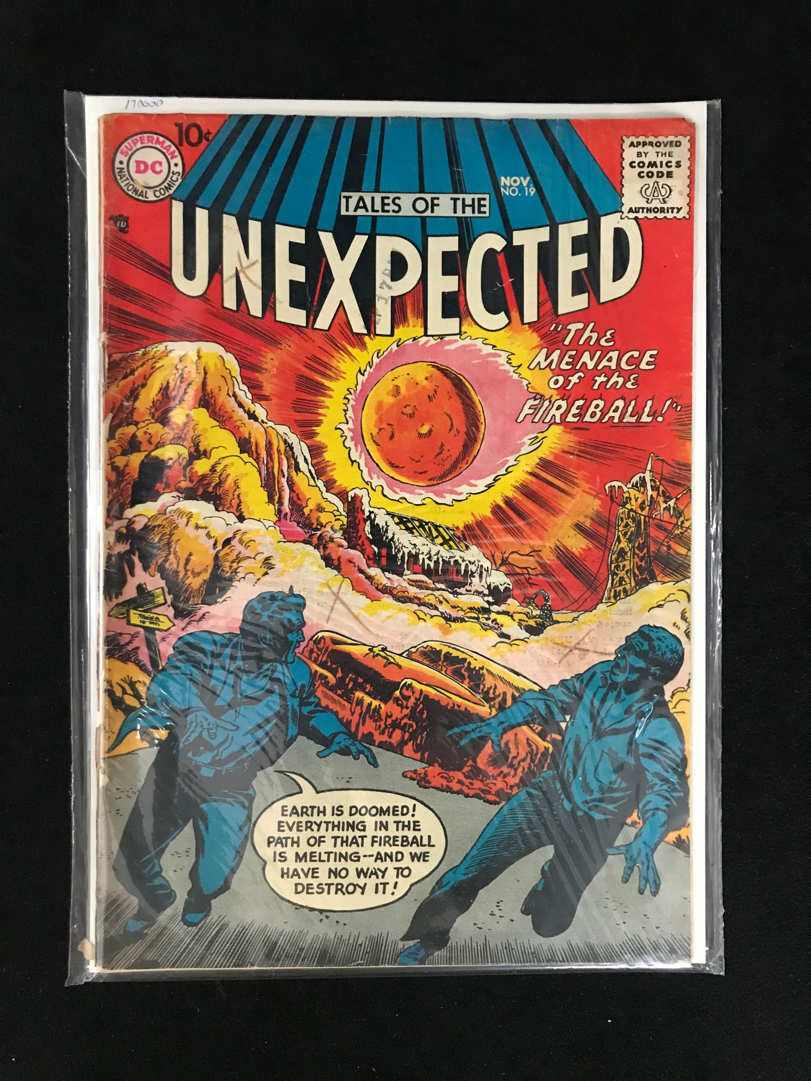 DC COMICS NO.19 TALES OF THE UNEXPECTED (1 of 1)