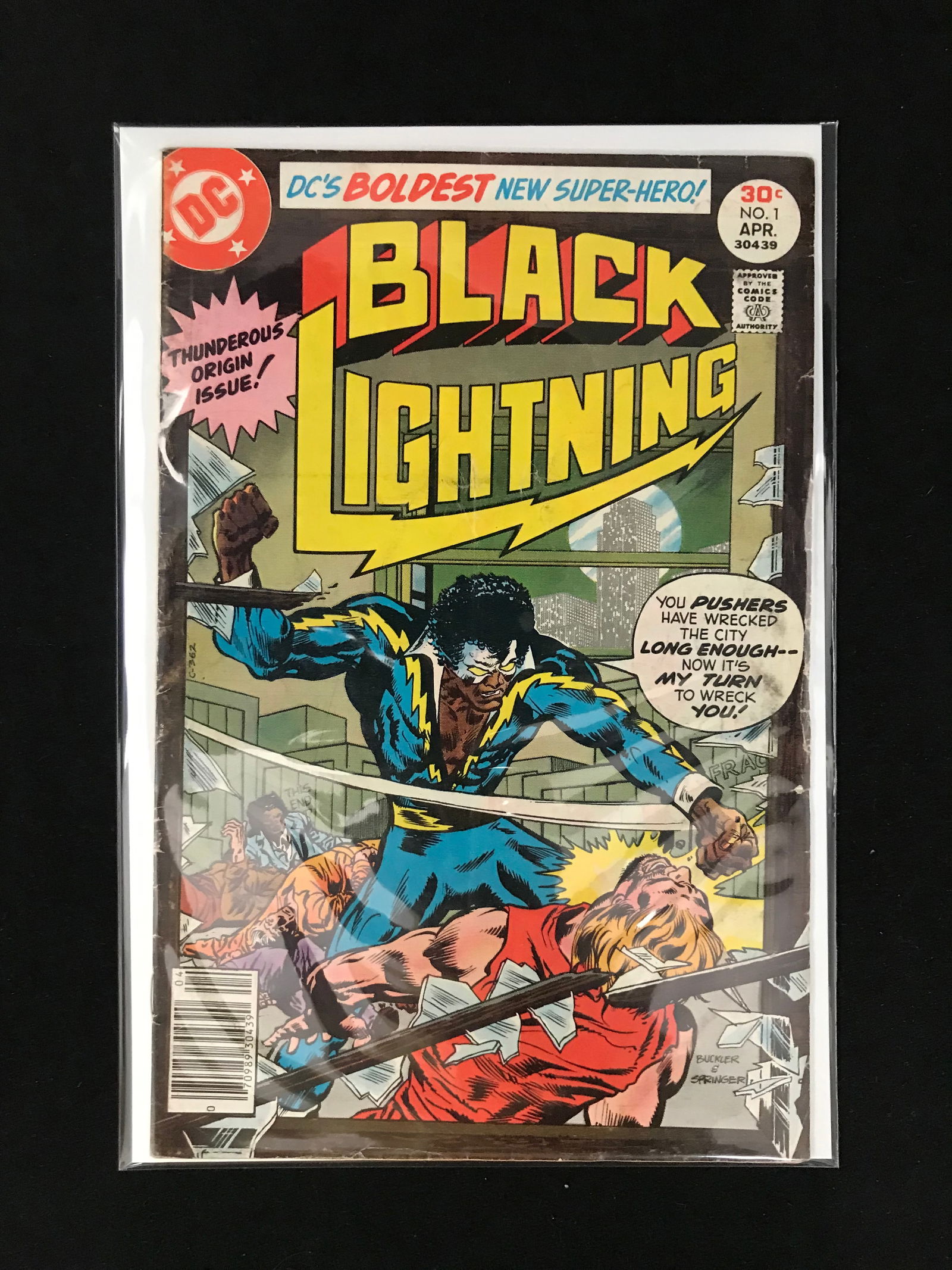 DC COMICS NO.1 BLACK LIGHTNING (1 of 1)