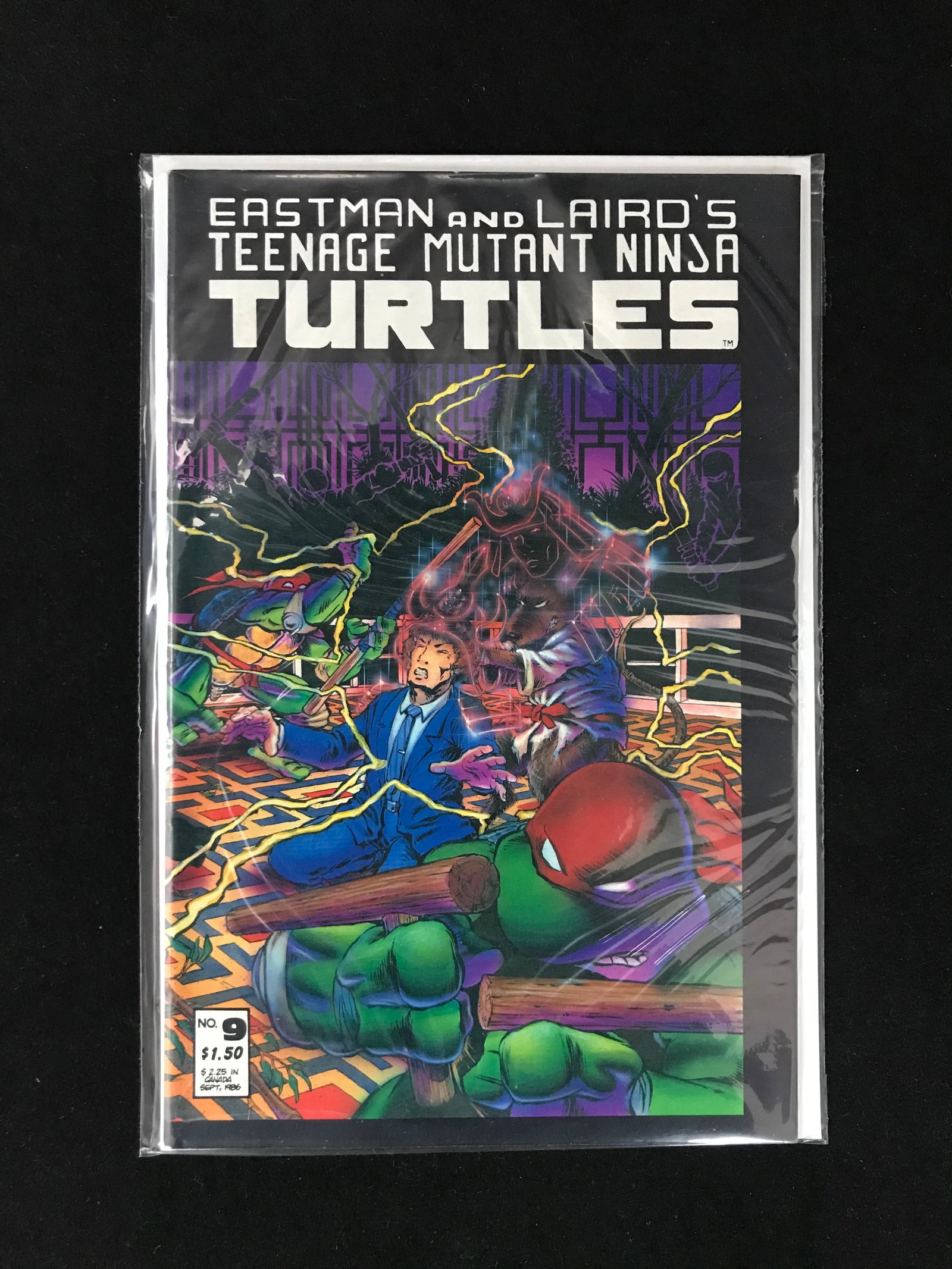 EASTMAN AND LAIRD'S TEENAGE MUTANT NINJA TURTLES NO.9: Prices are in Canadian dollars