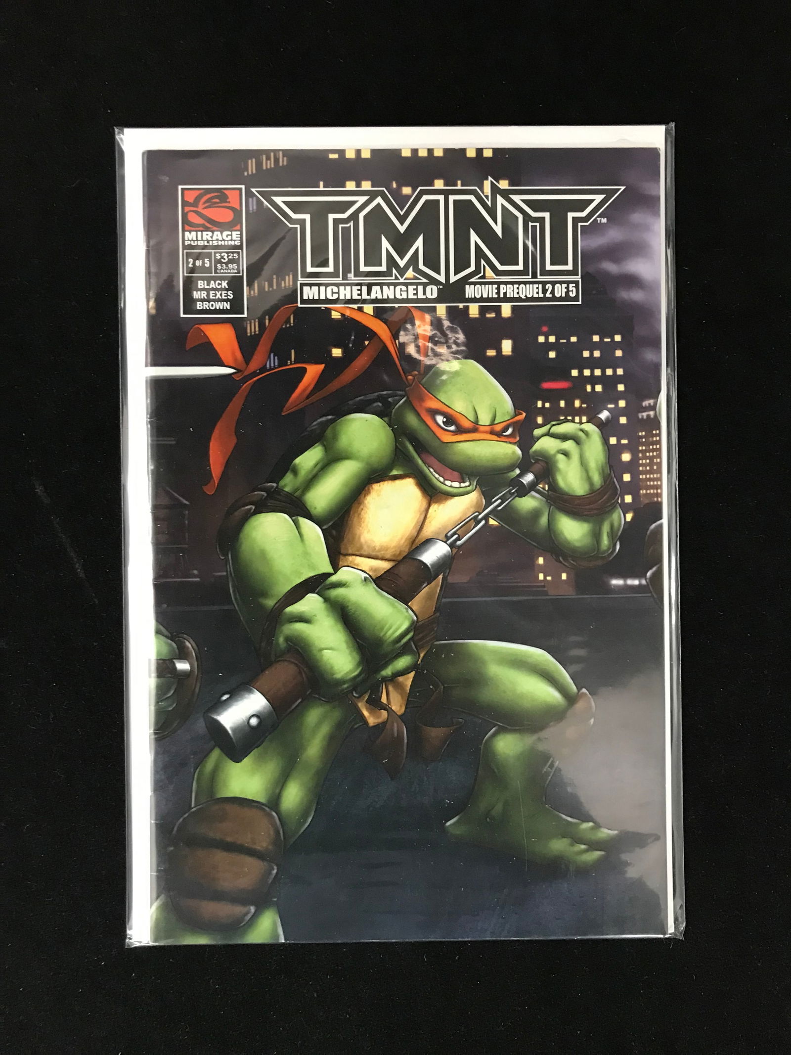 MIRAGE COMICS NO.2 OF 5 MICHELANGELO TMNT (1 of 1)