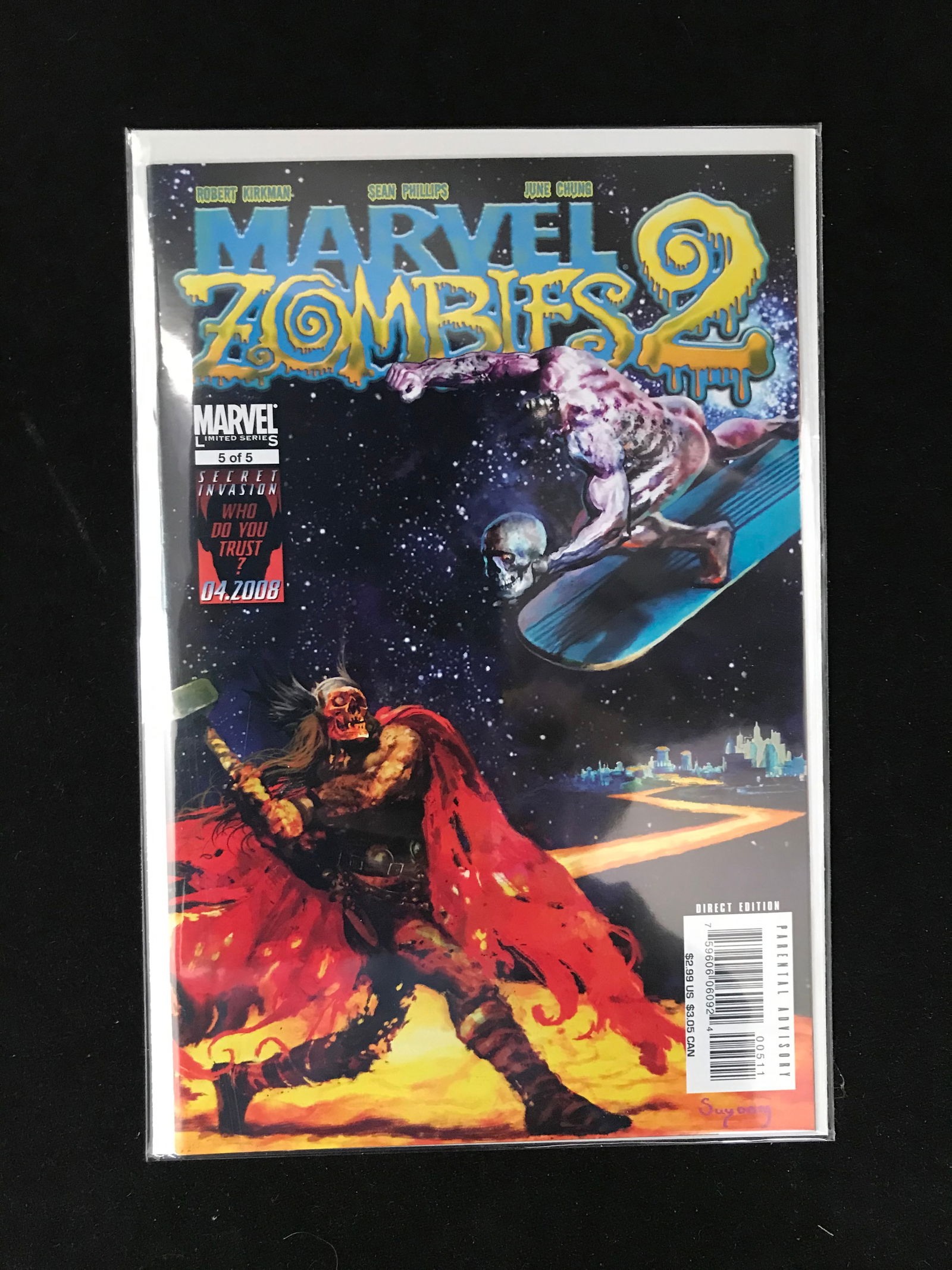 MARVEL COMICS NO.5 OF 5 MARVEL ZOMBIES 2 (1 of 1)