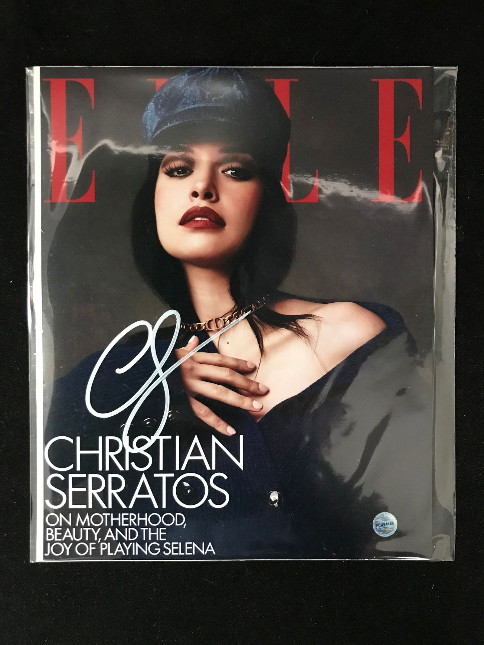 CHRISTIAN SERRTOS SIGNED 8X10 PHOTO COAPROS COA (1 of 2)