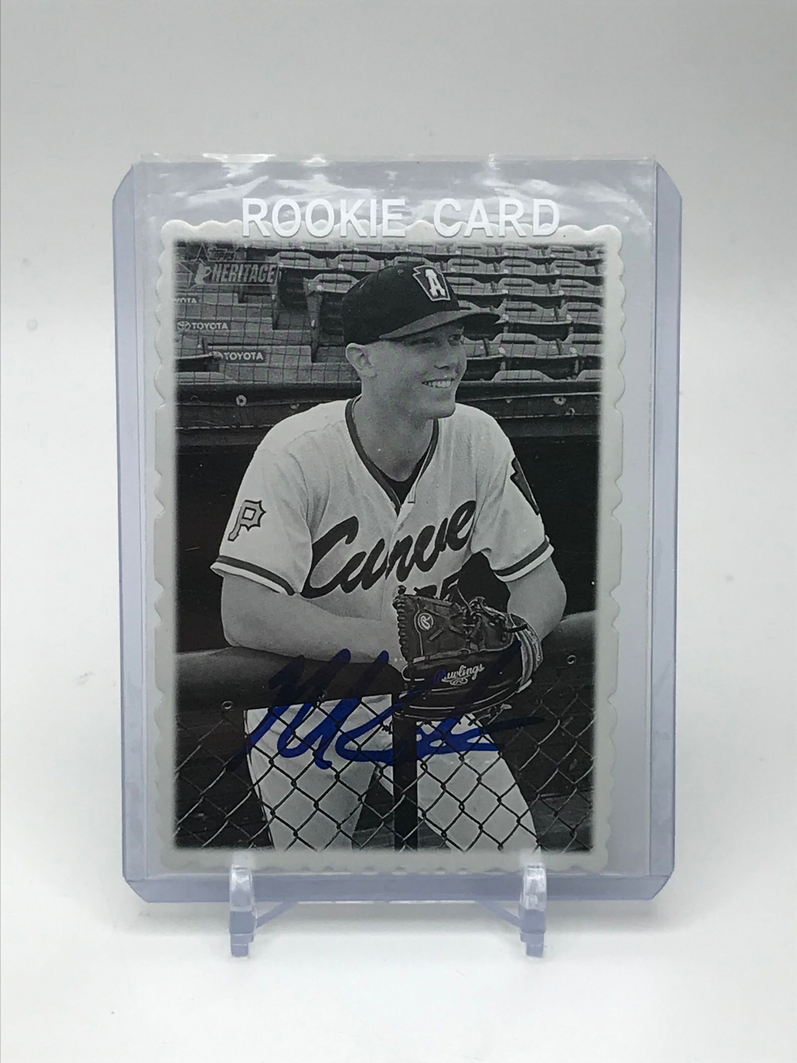 2018 TOPPS NO.8 OF 30 MITCH KELLER AUTO (1 of 2)