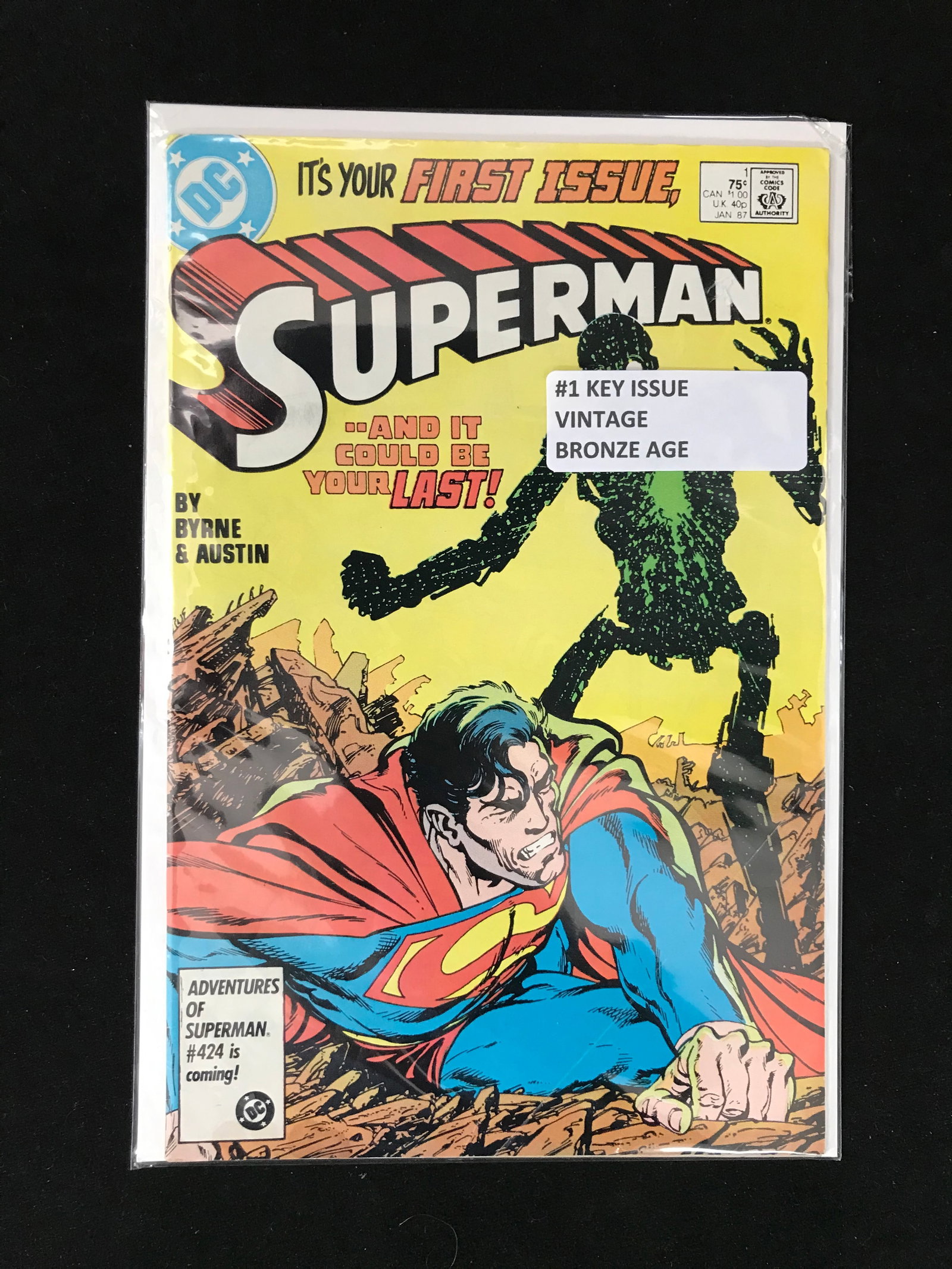 DC COMCIS NO.1 SUPERMAN: Prices are in Canadian dollars