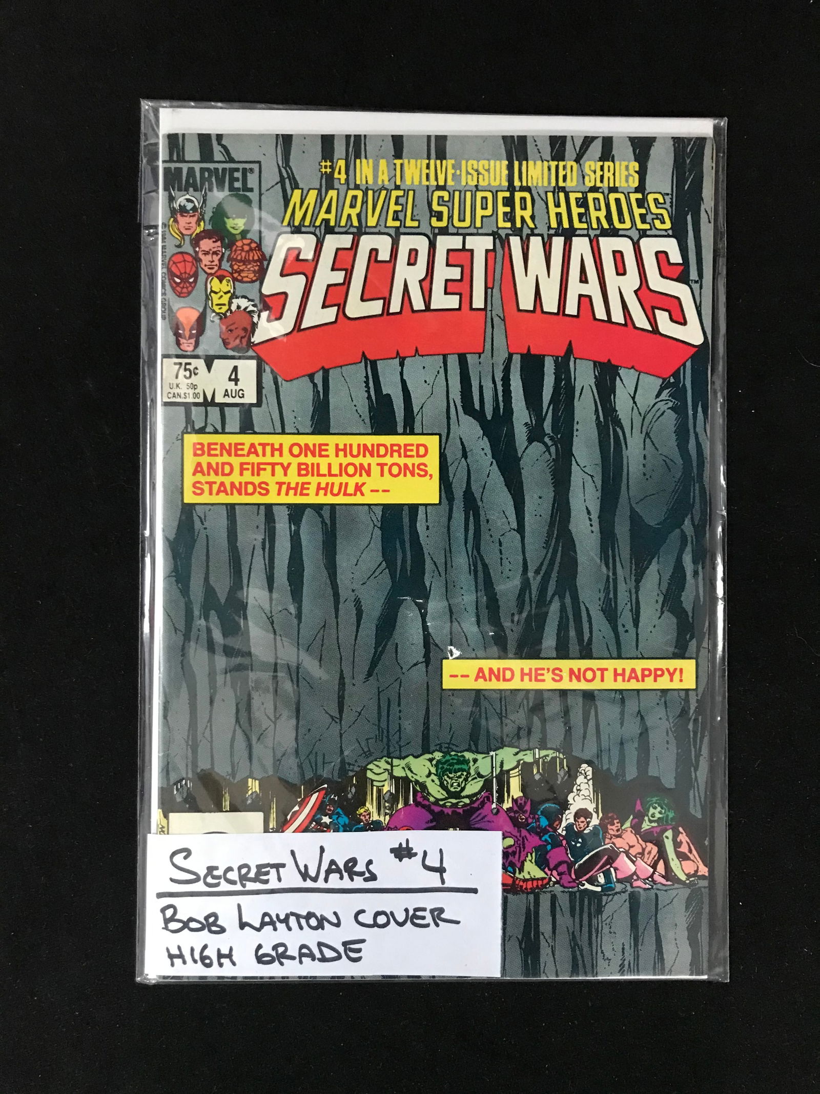 MARVEL COMICS NO.4 SECRET WARS (1 of 1)