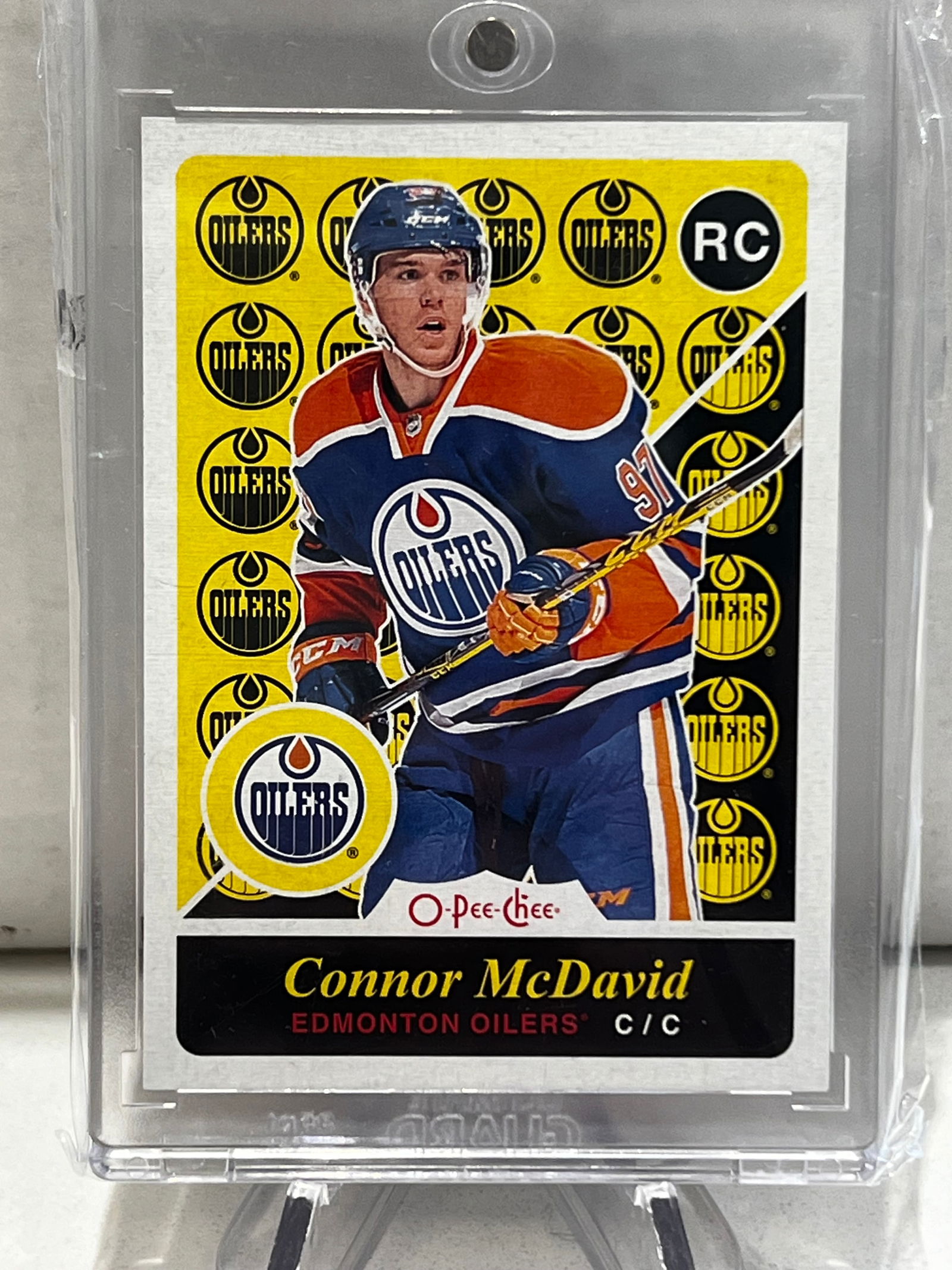2015 O PEE CHEE CONNOR MCDAVID ROOKIE CARD (1 of 2)