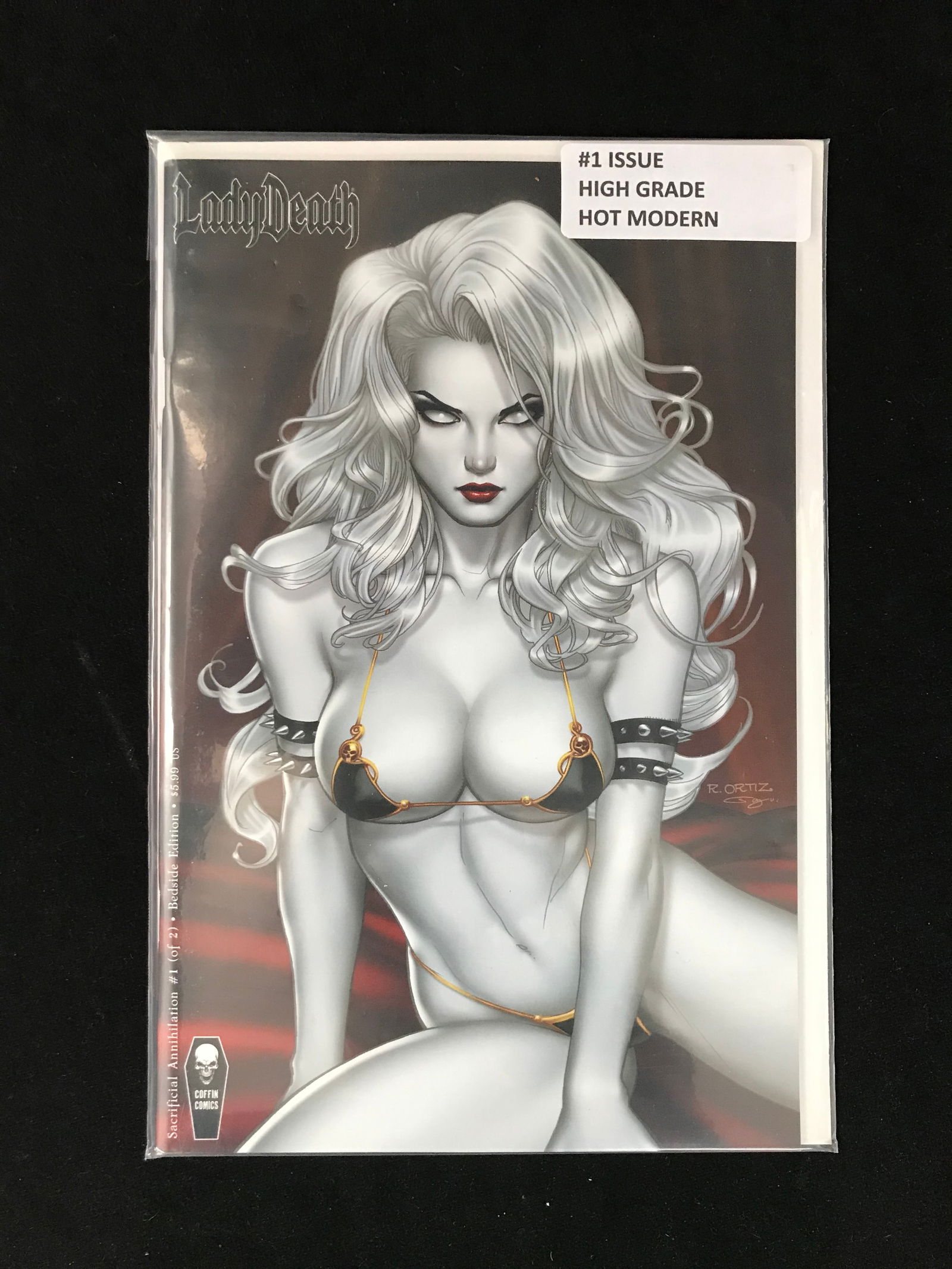 COFFIN COMICS NO.1 LADY DEATH (1 of 1)