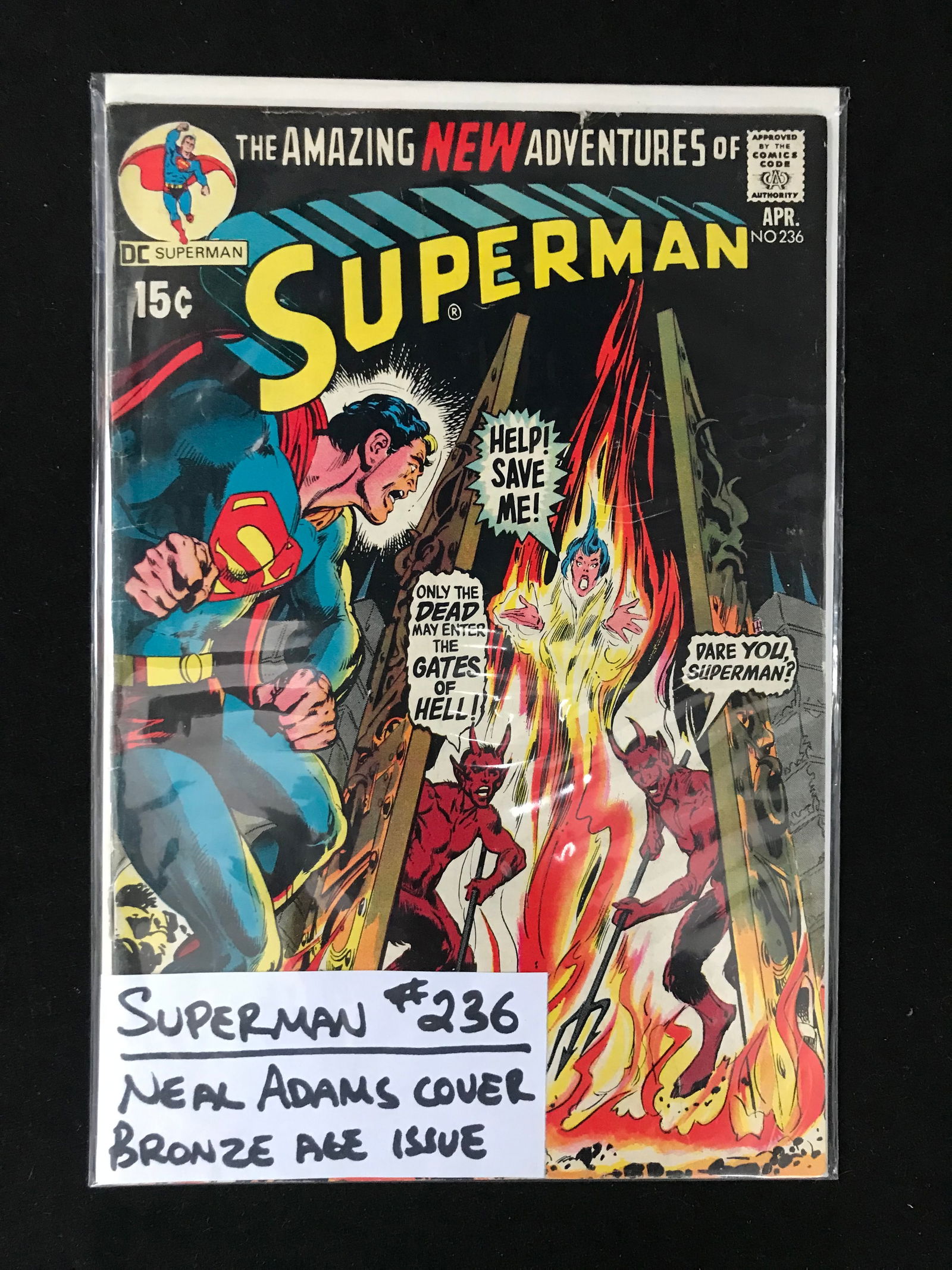 DC COMICS NO.236 SUPERMAN (1 of 1)