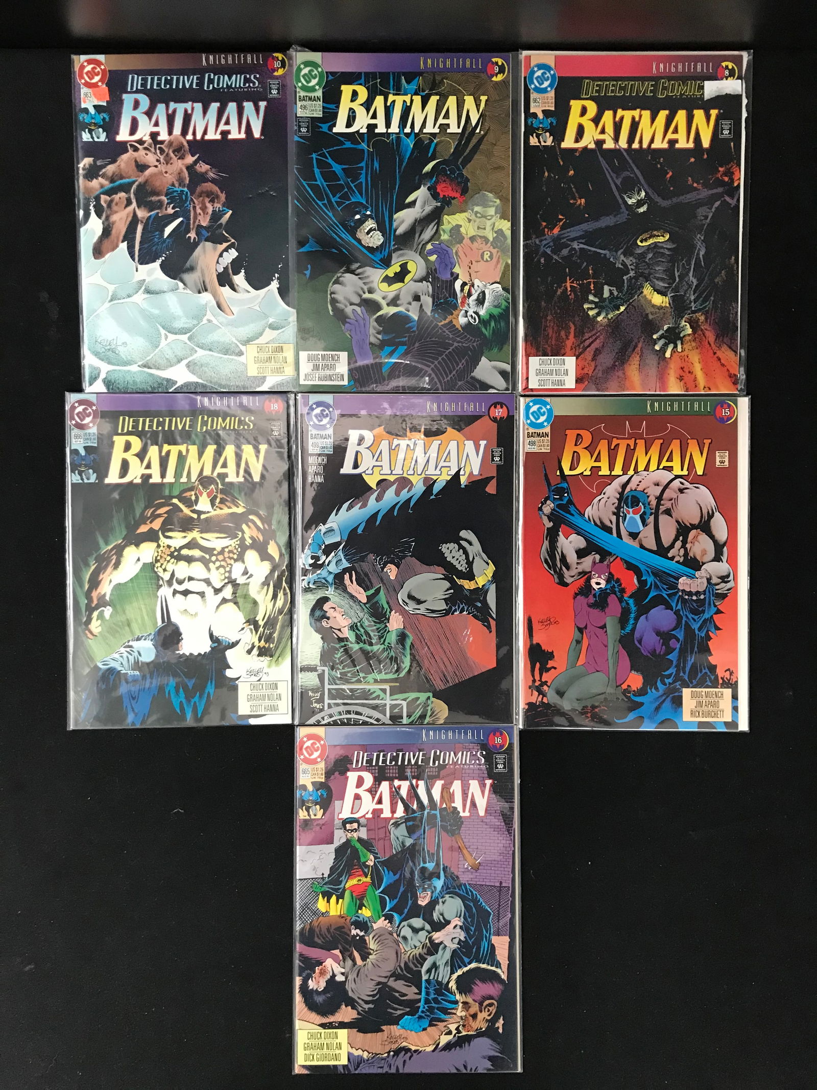 LOT OF 7 BATMAN COMICS (DC COMICS) (1 of 1)